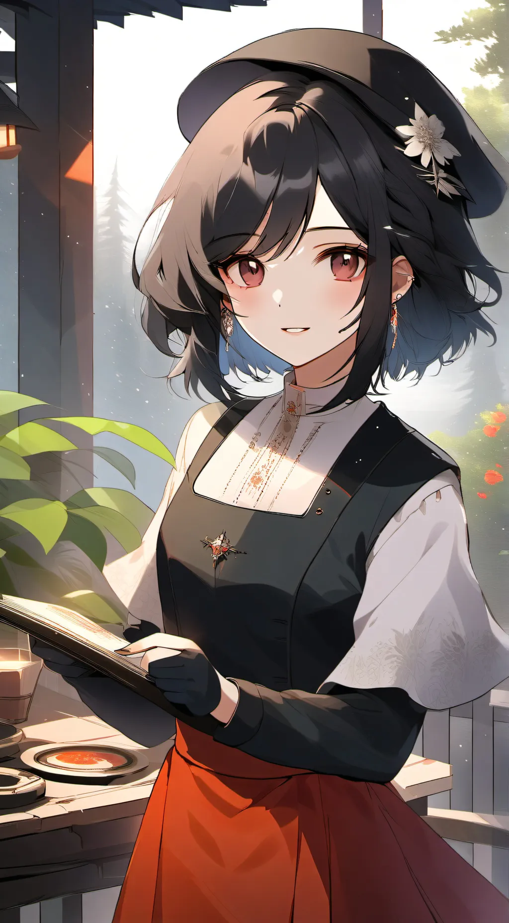 ai character: luci background