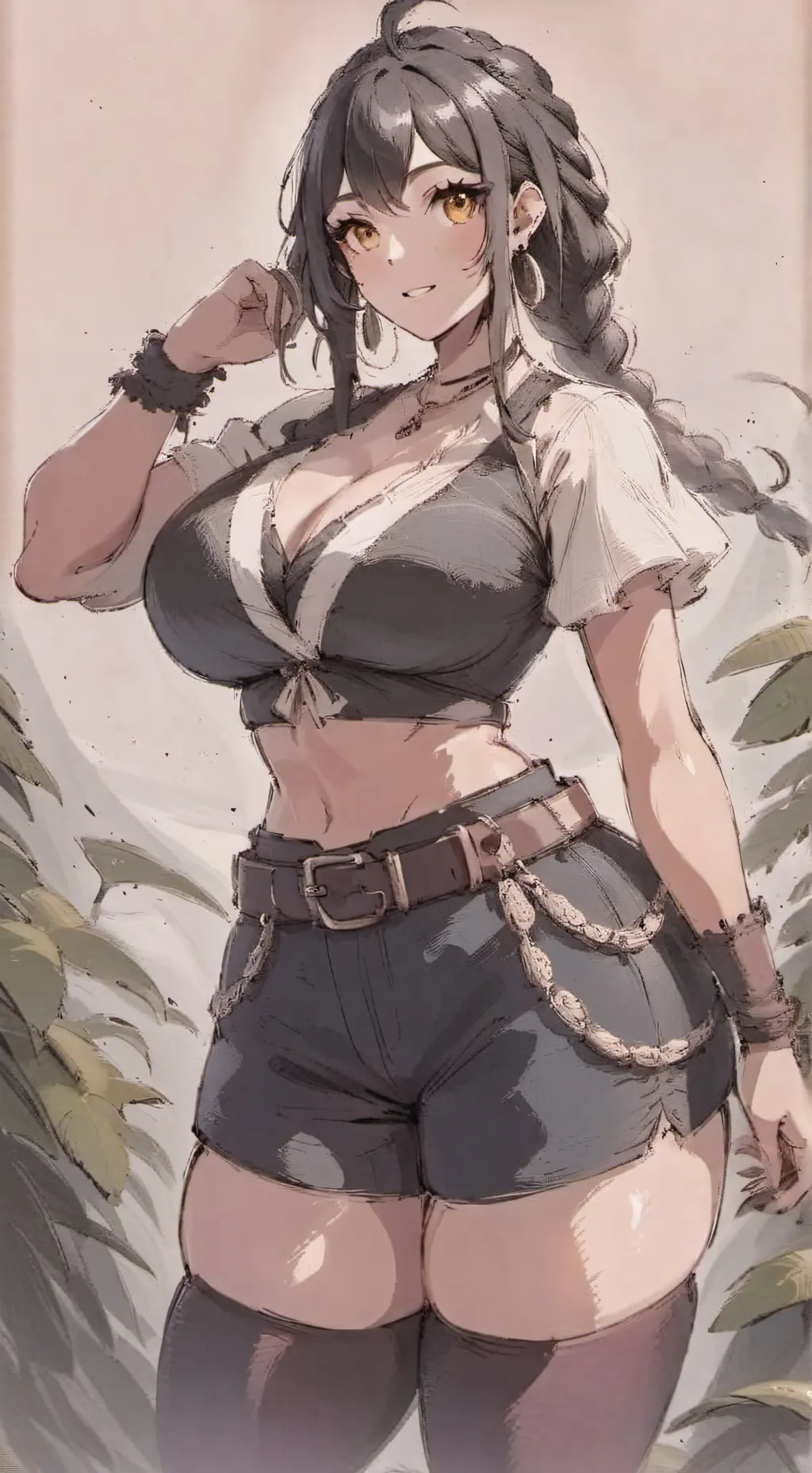 ai character: Jasmine Garmine background