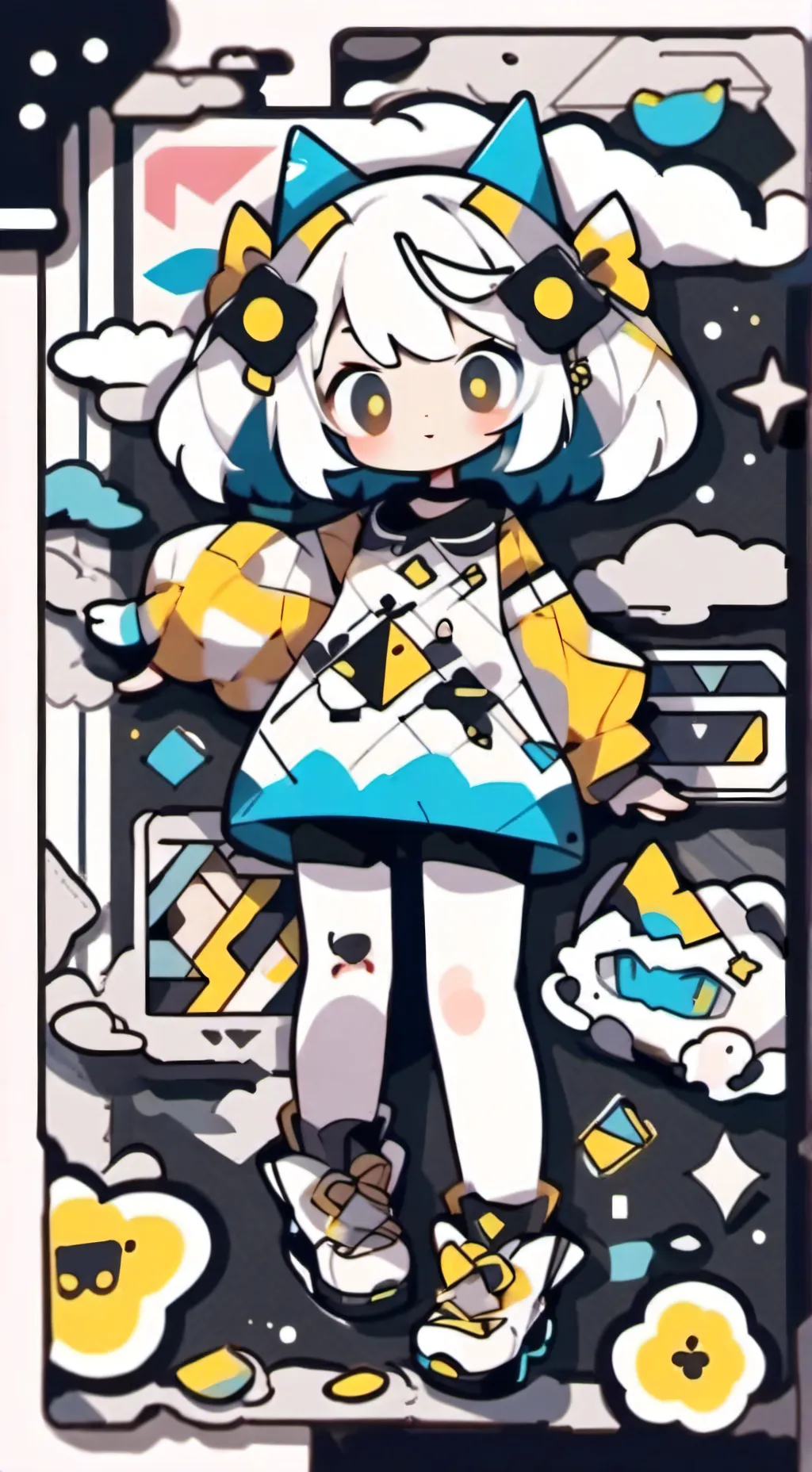 ai character: órfã doce  background