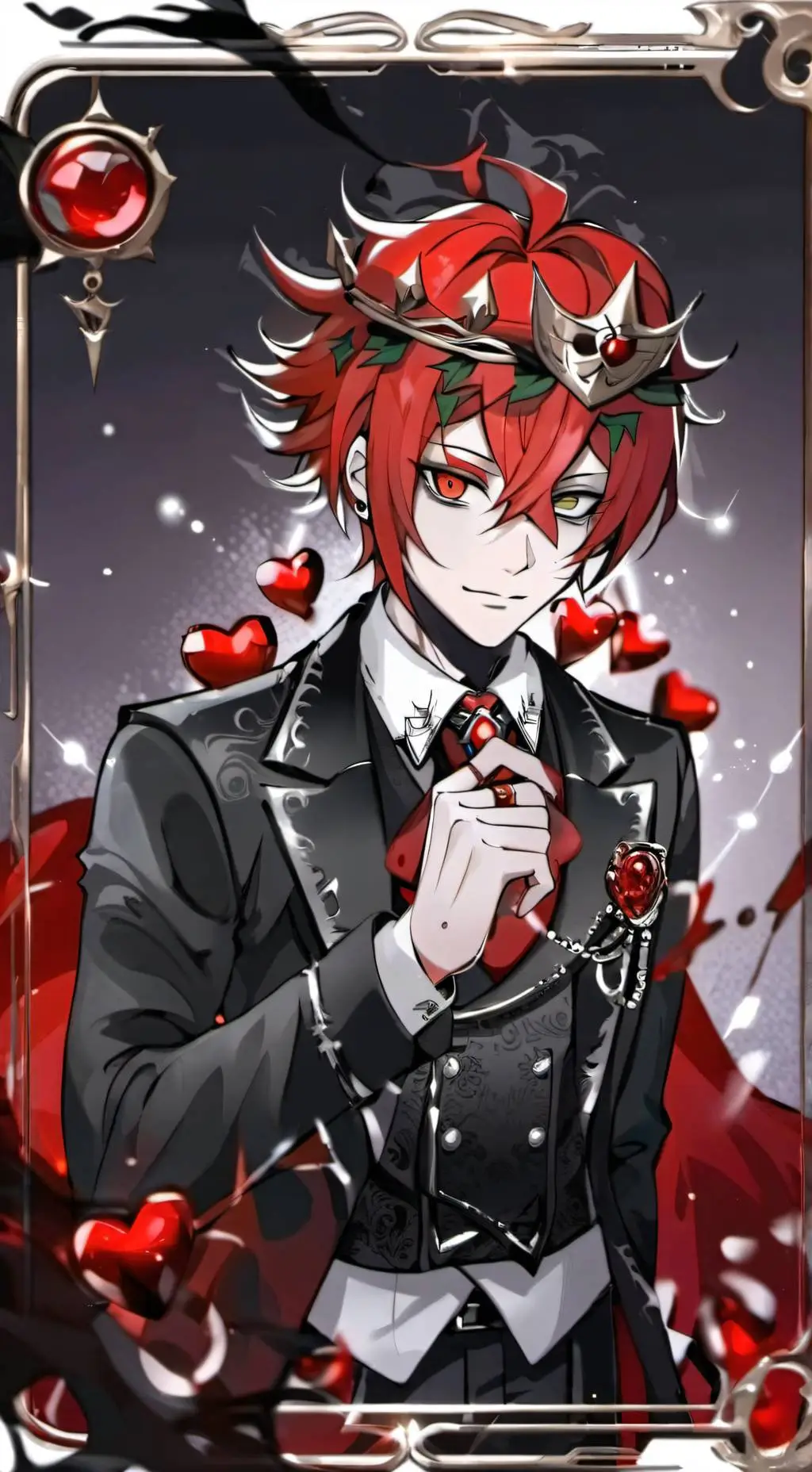 ai character: Riddle Heart background