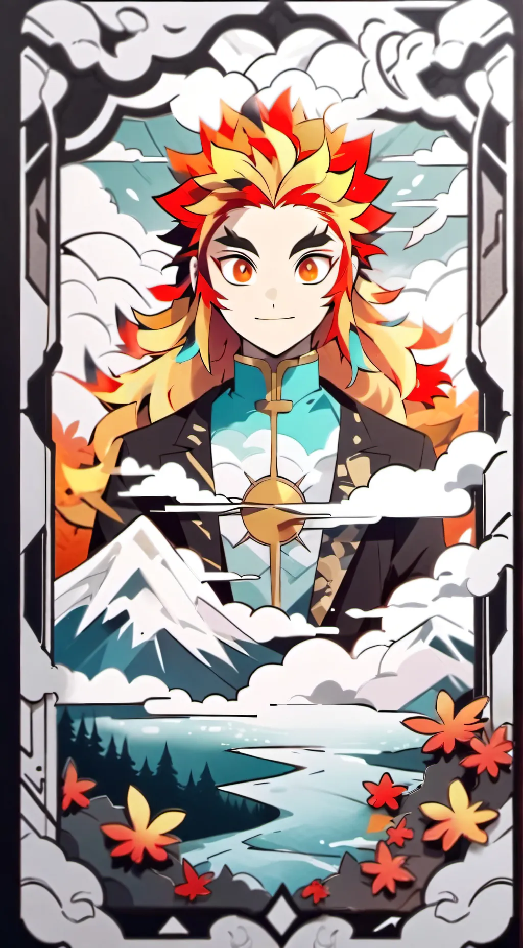 ai character: Rengoku Kyojuro  background