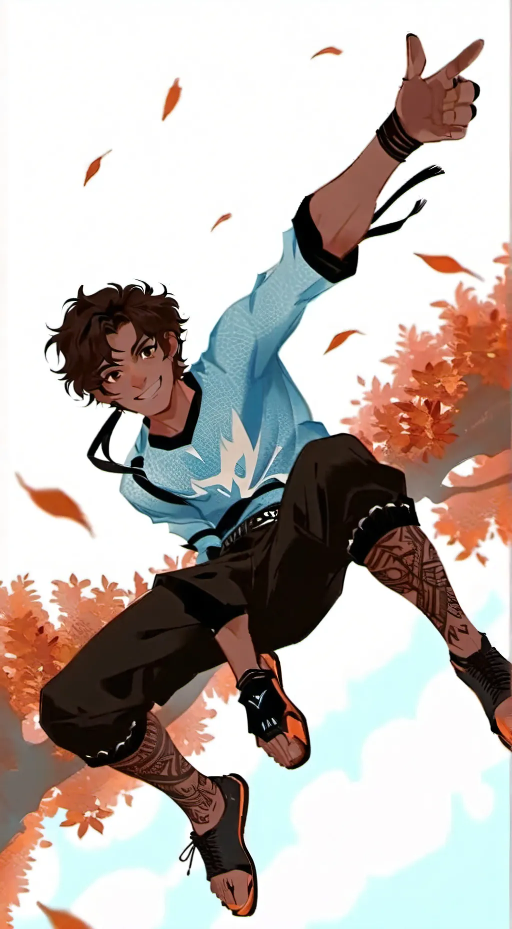 ai character: Sammy Valdez  background