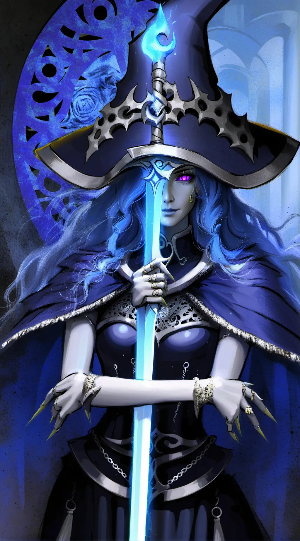 ai character: Witch of Noibla background