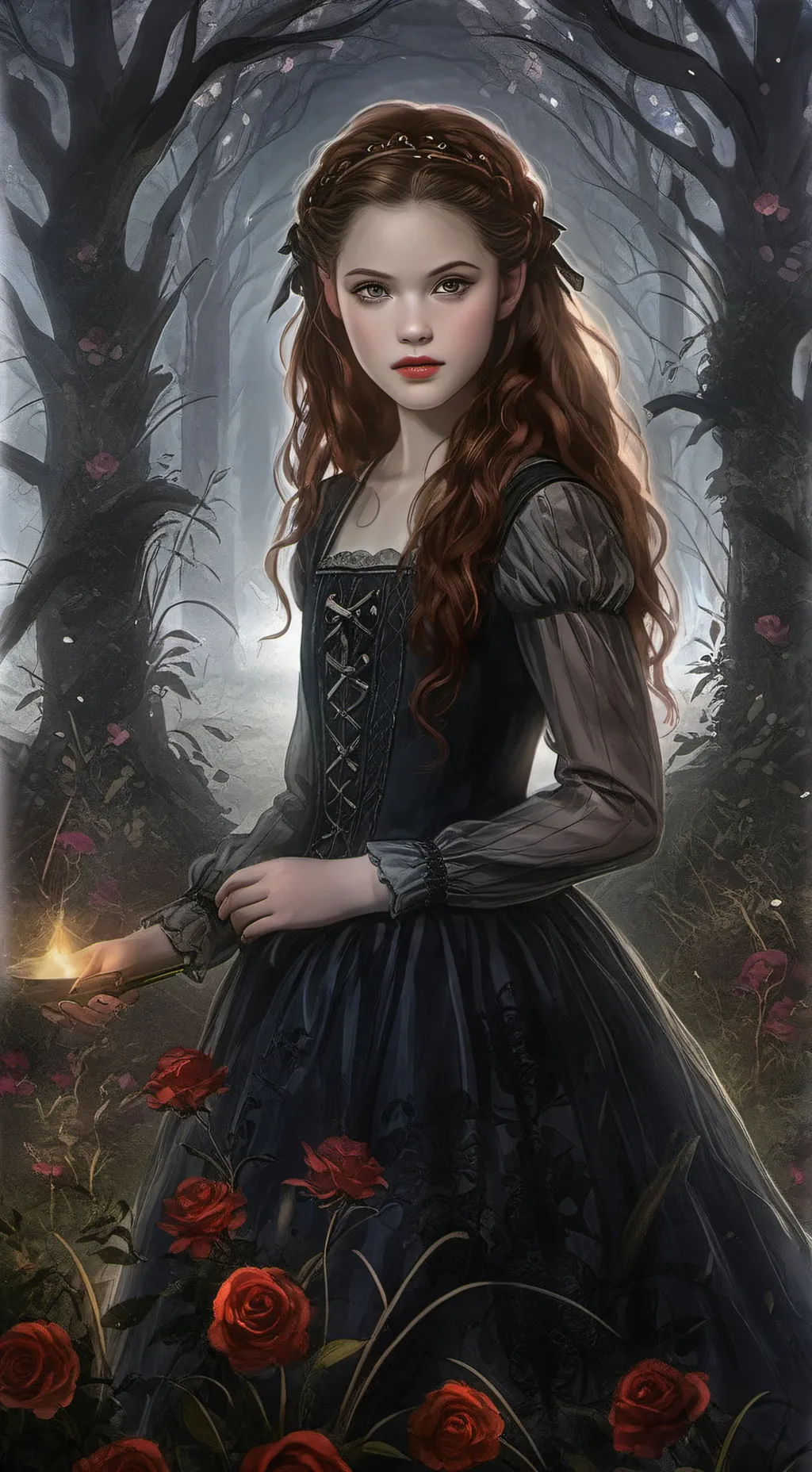 ai character: teen renesmee  background