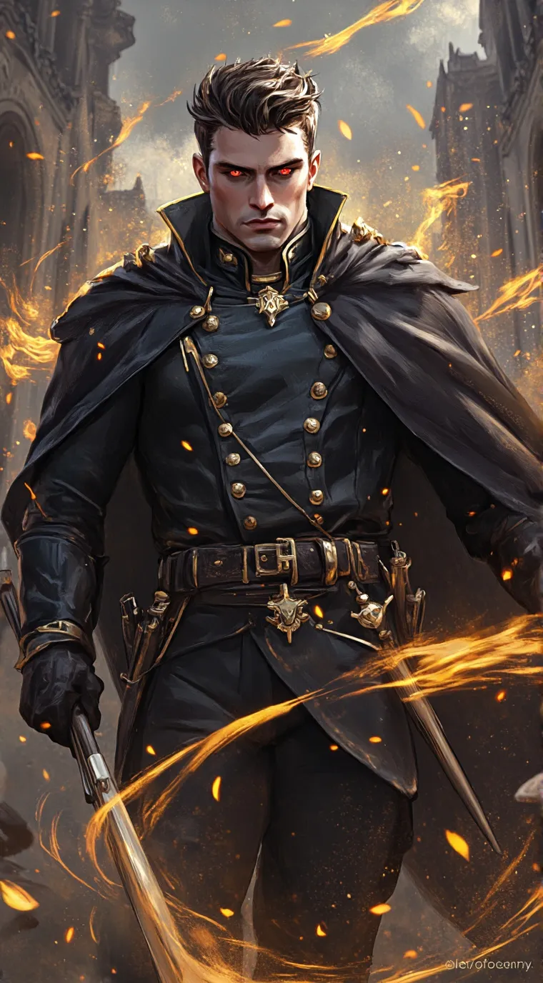 ai character: super Scott  background