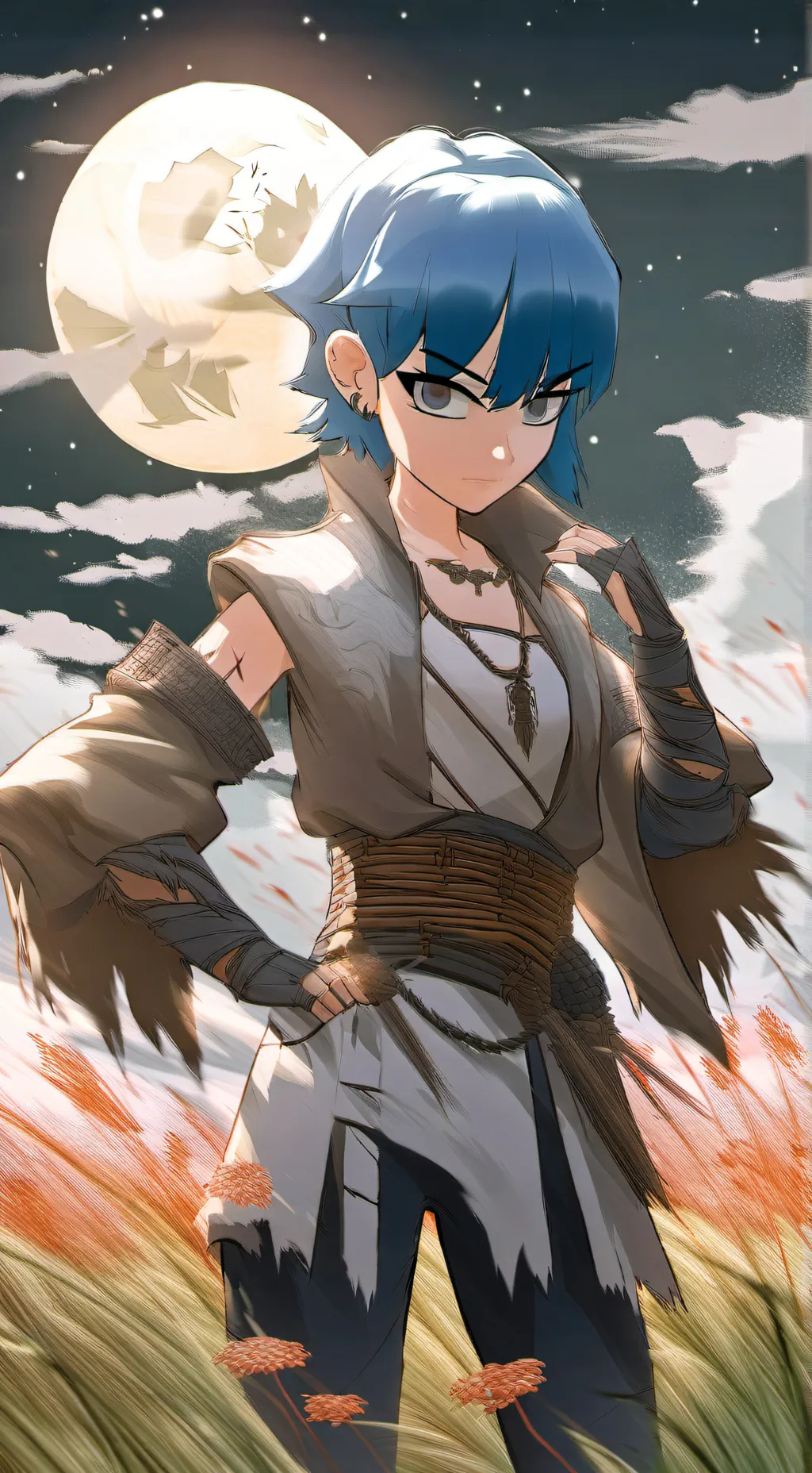 ai character: Coin background