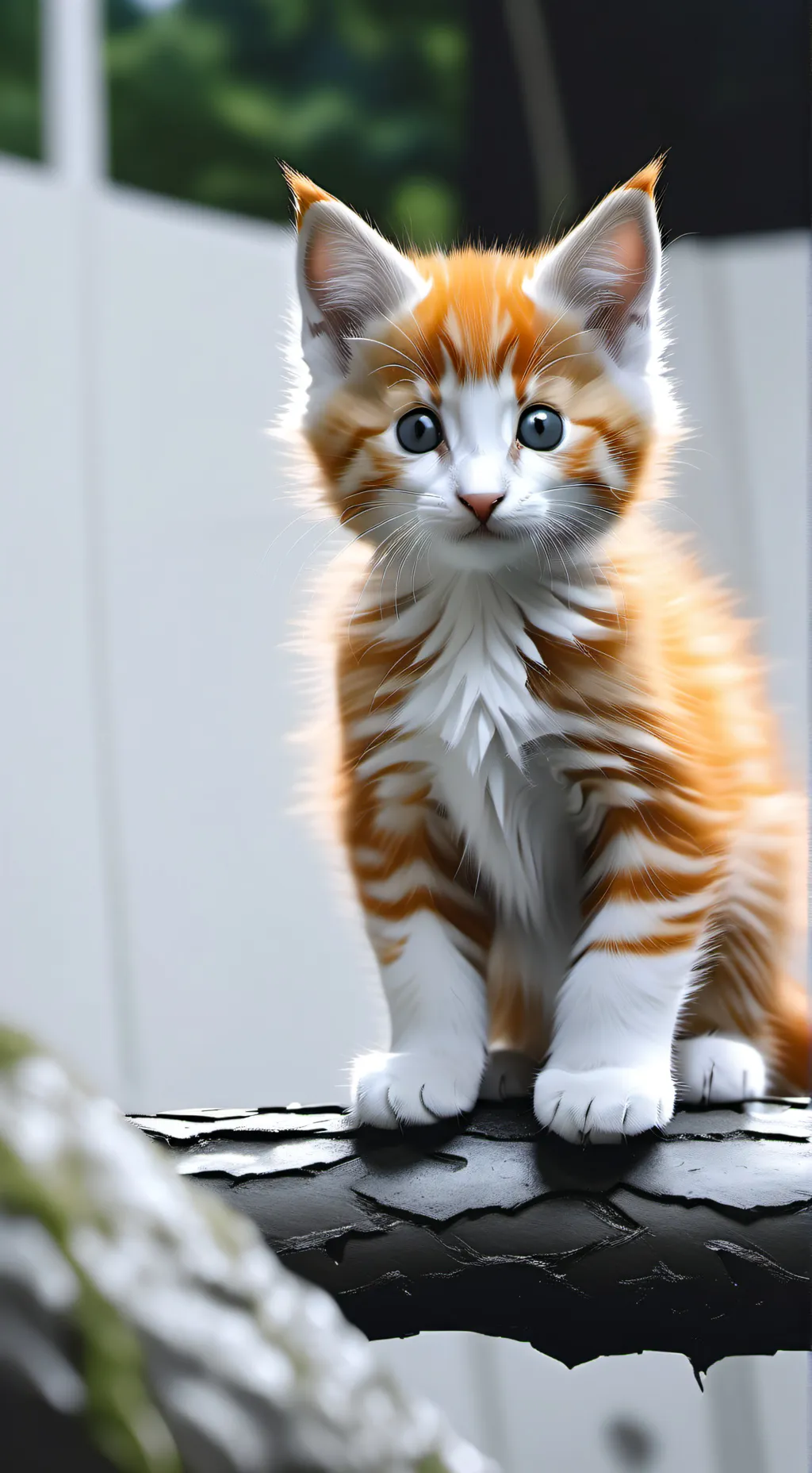 ai character: kitten background