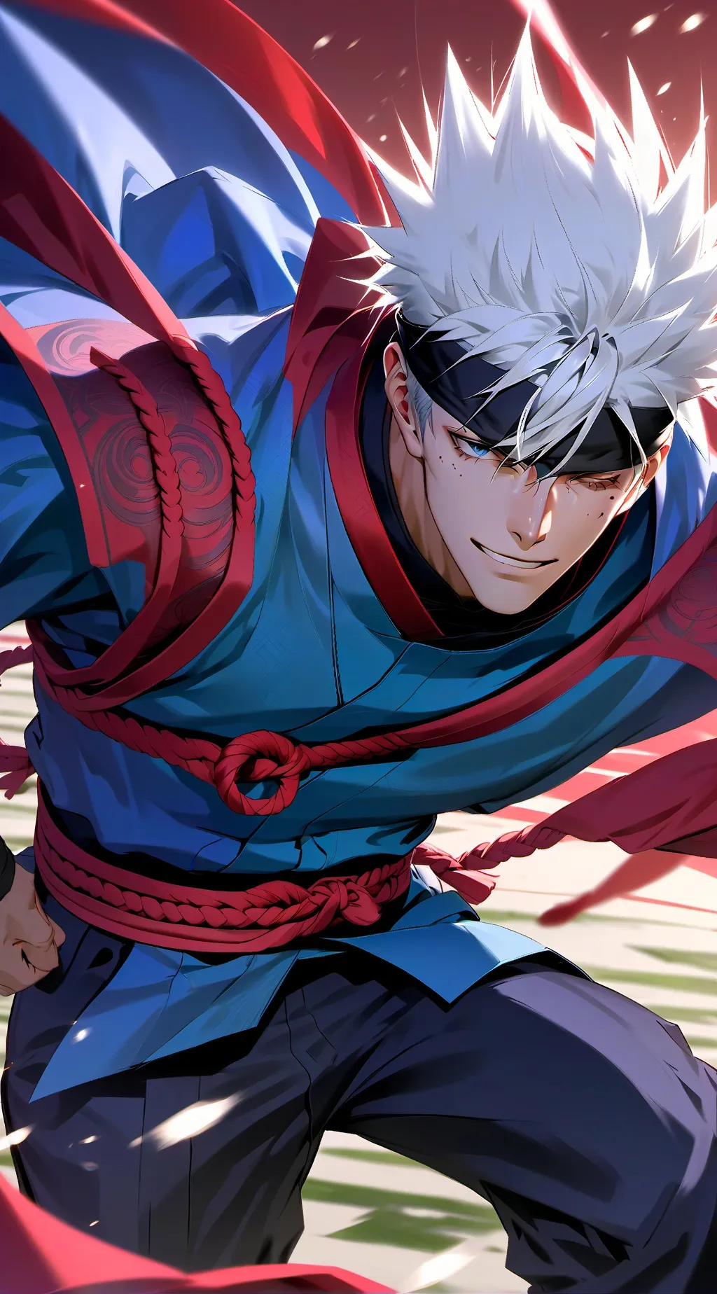 ai character: Gojo Satoru background