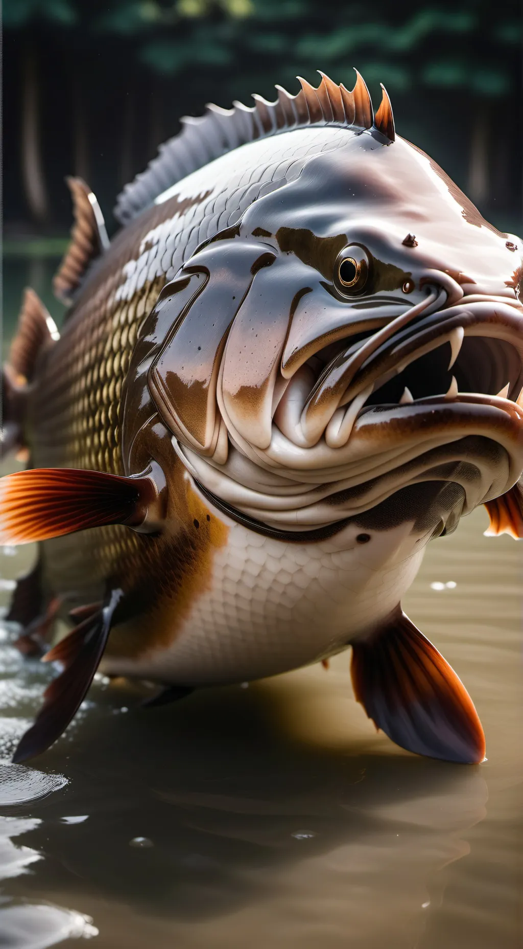 ai character: Gonch Catfish background