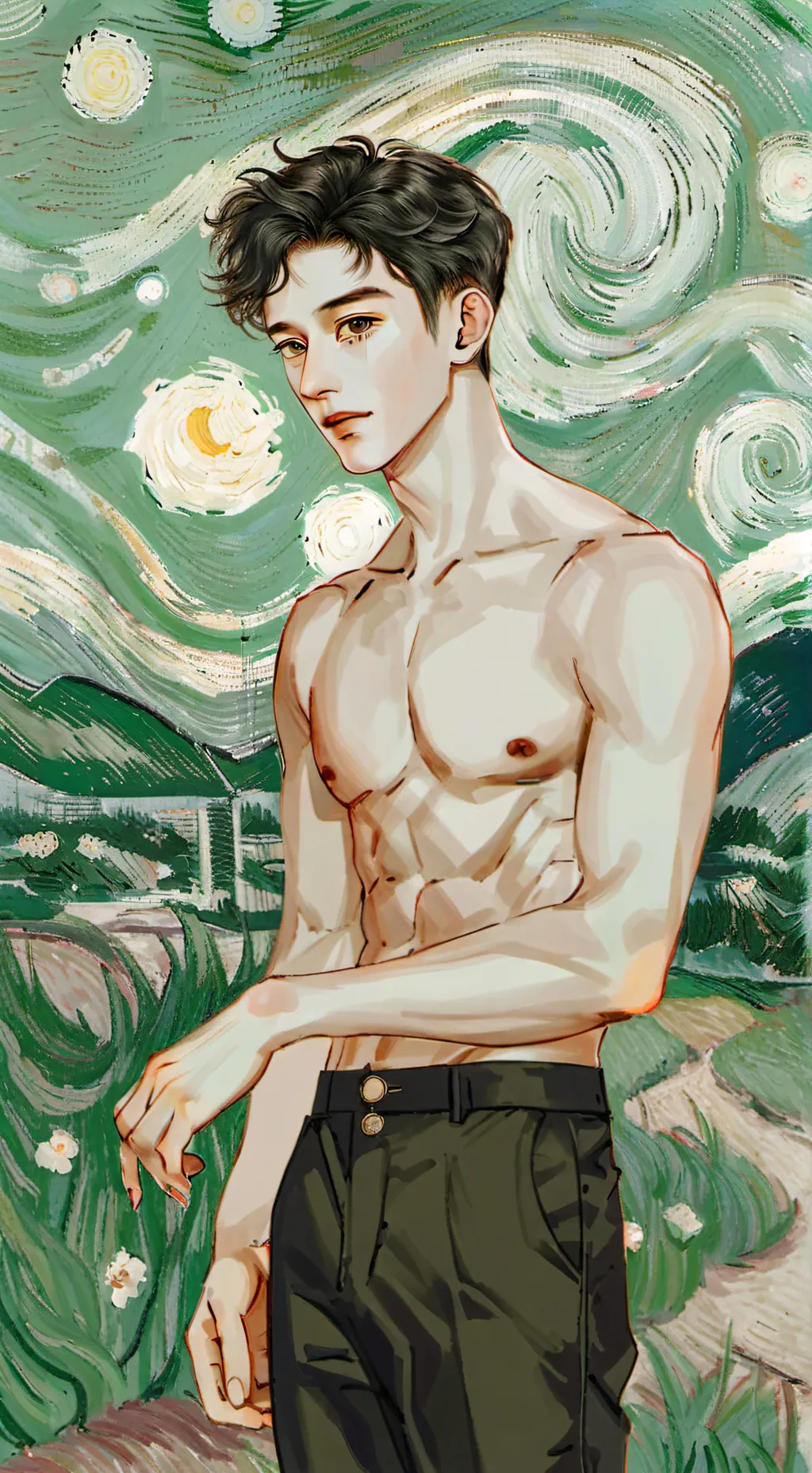 ai character: 🔥❤️Max❤️🔥 background