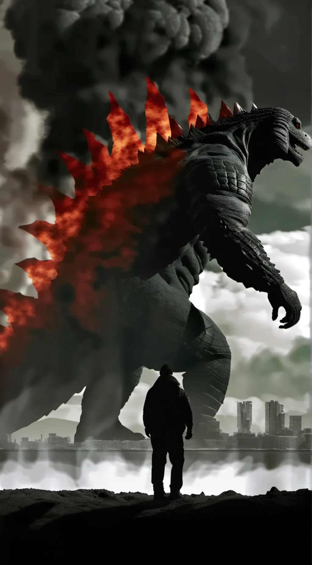 ai character: avengers vs goji background