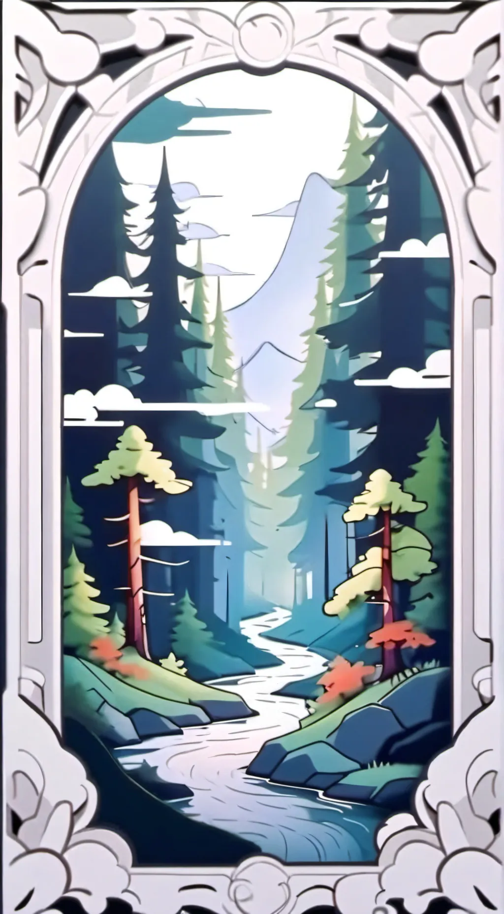 ai character: Dandy's World background