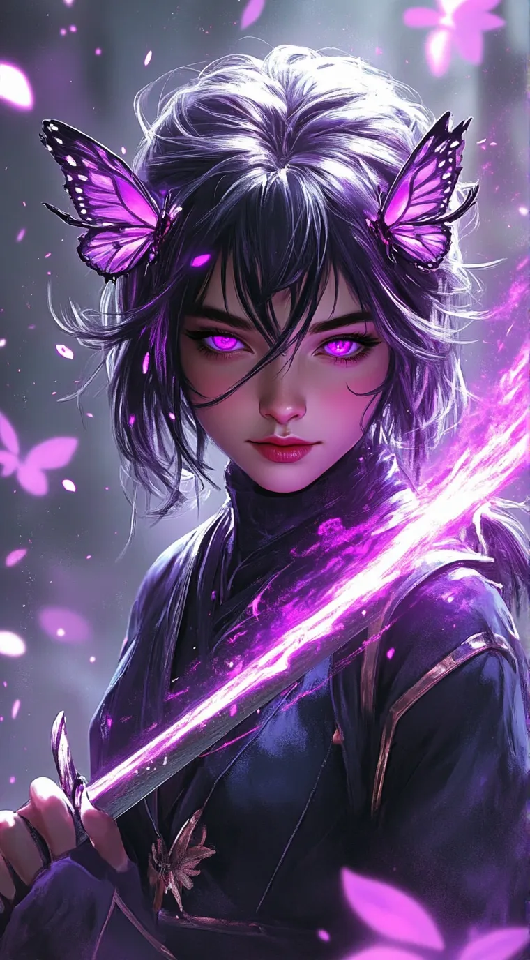 ai character: shinobu kochō background
