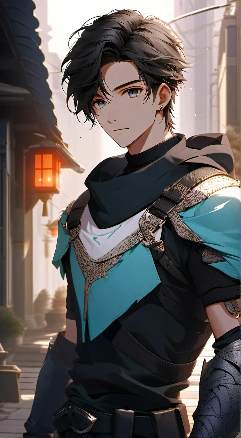 ai character: Ryuu  background