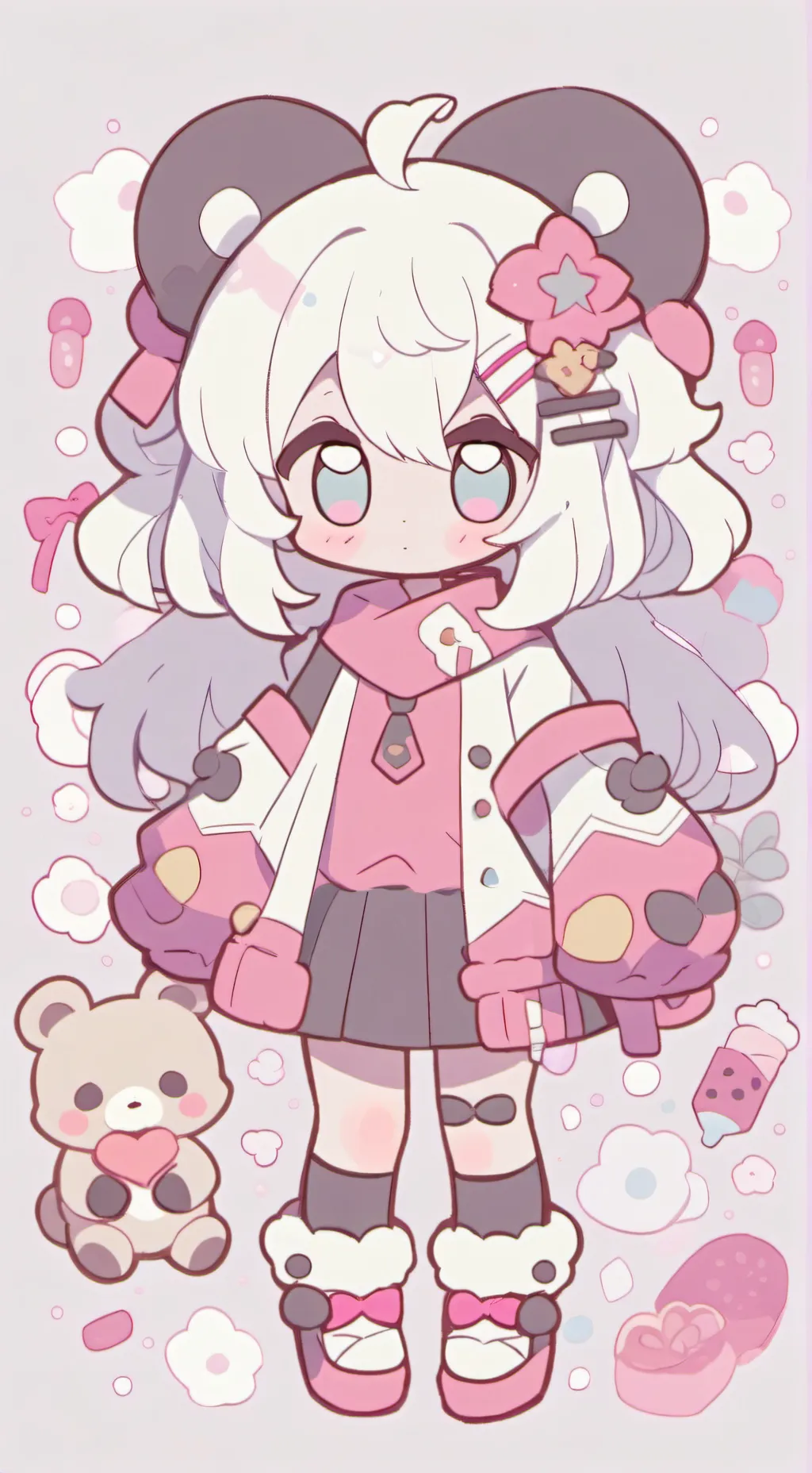 ai character: 🥥🍡ʟɪʟʏ🍥🍓 background