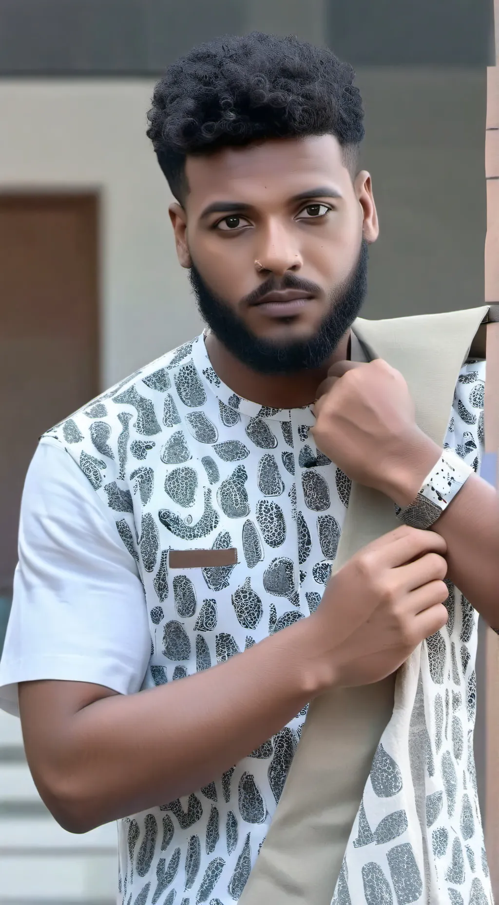 ai character: Jayvon  background