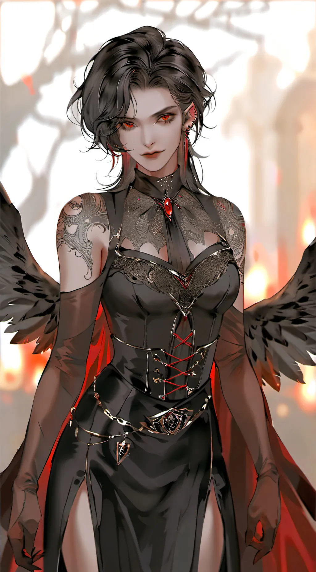 ai character: Evelynne background