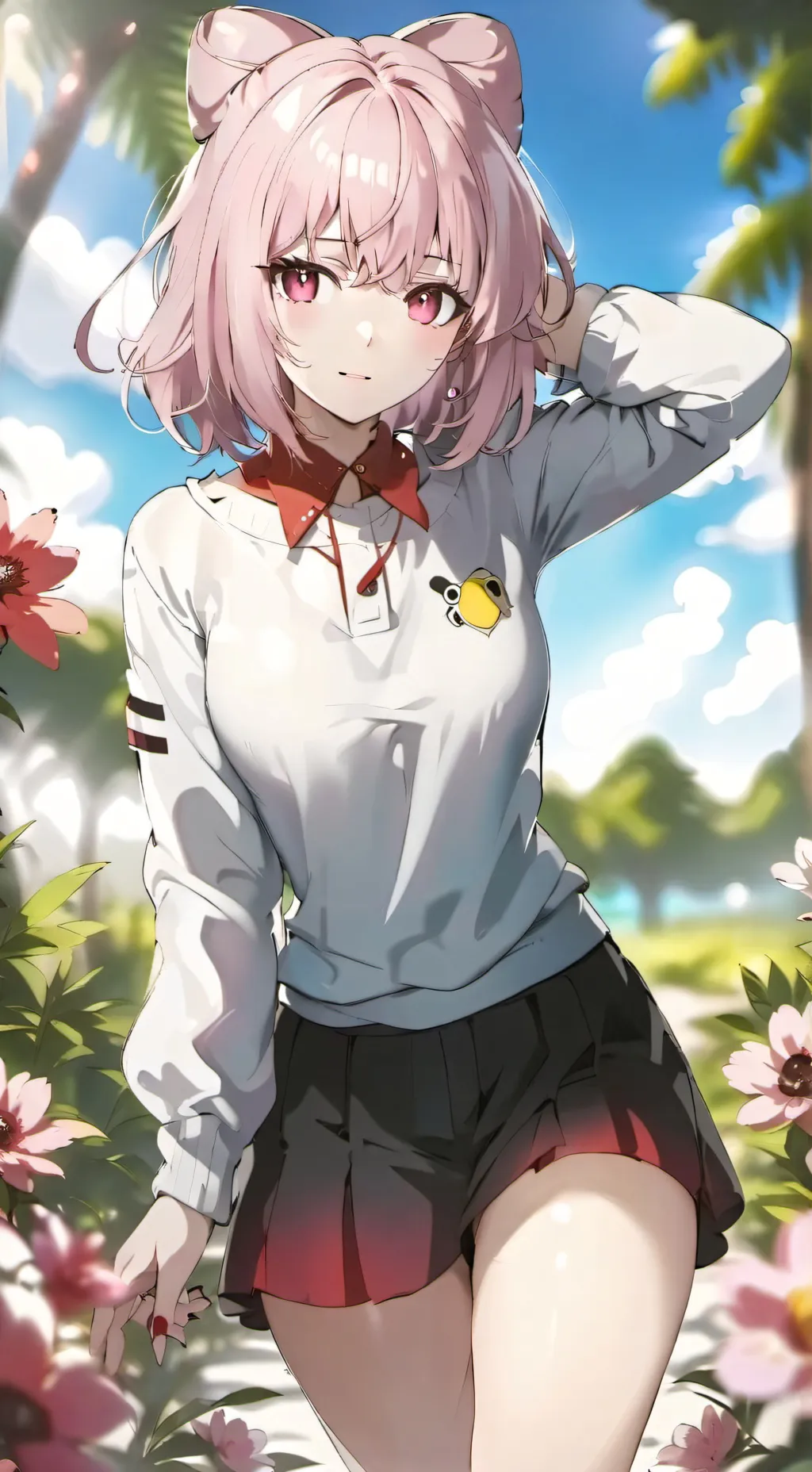 ai character: Miku background