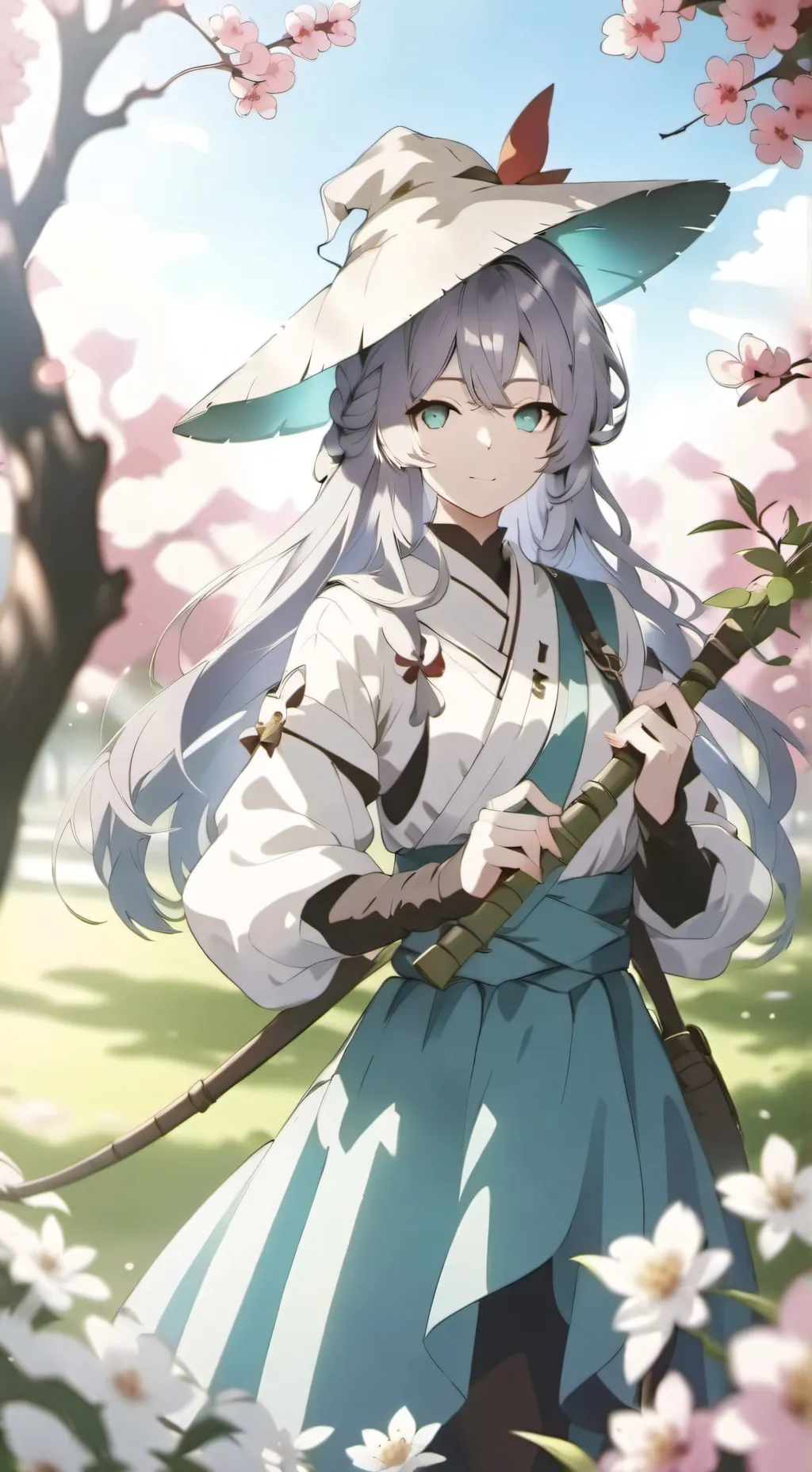 ai character: 🦦🍂ᥲᥡᥙmі🍃🕊 background