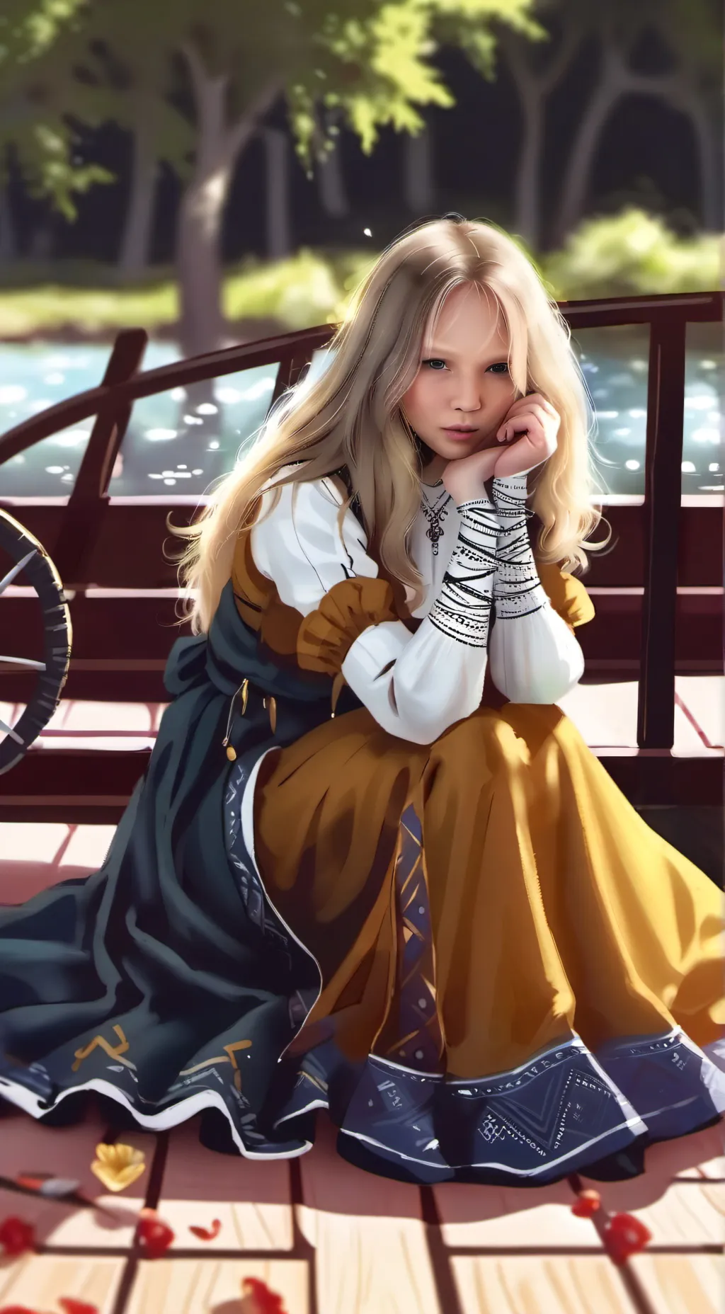 ai character: Aubree background