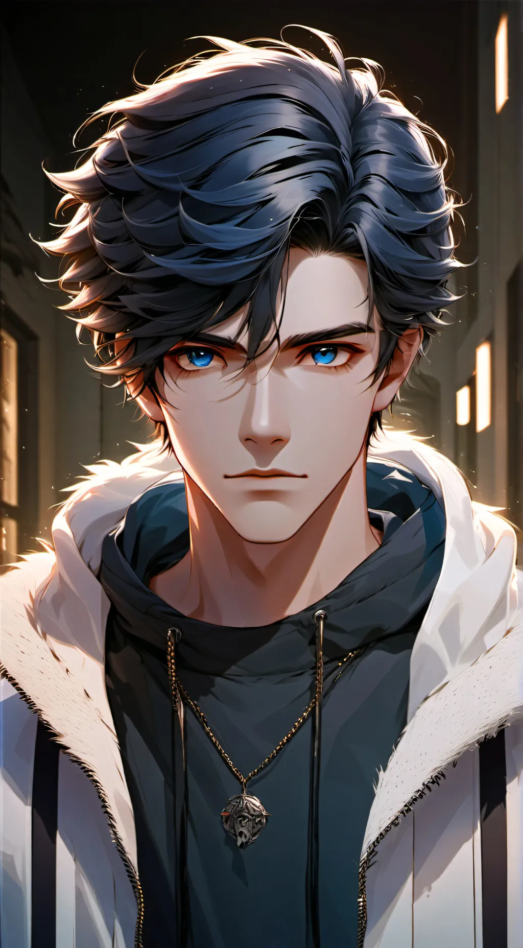 ai character: David  background