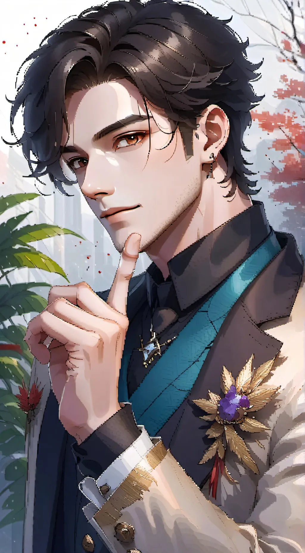 ai character: Adrian background