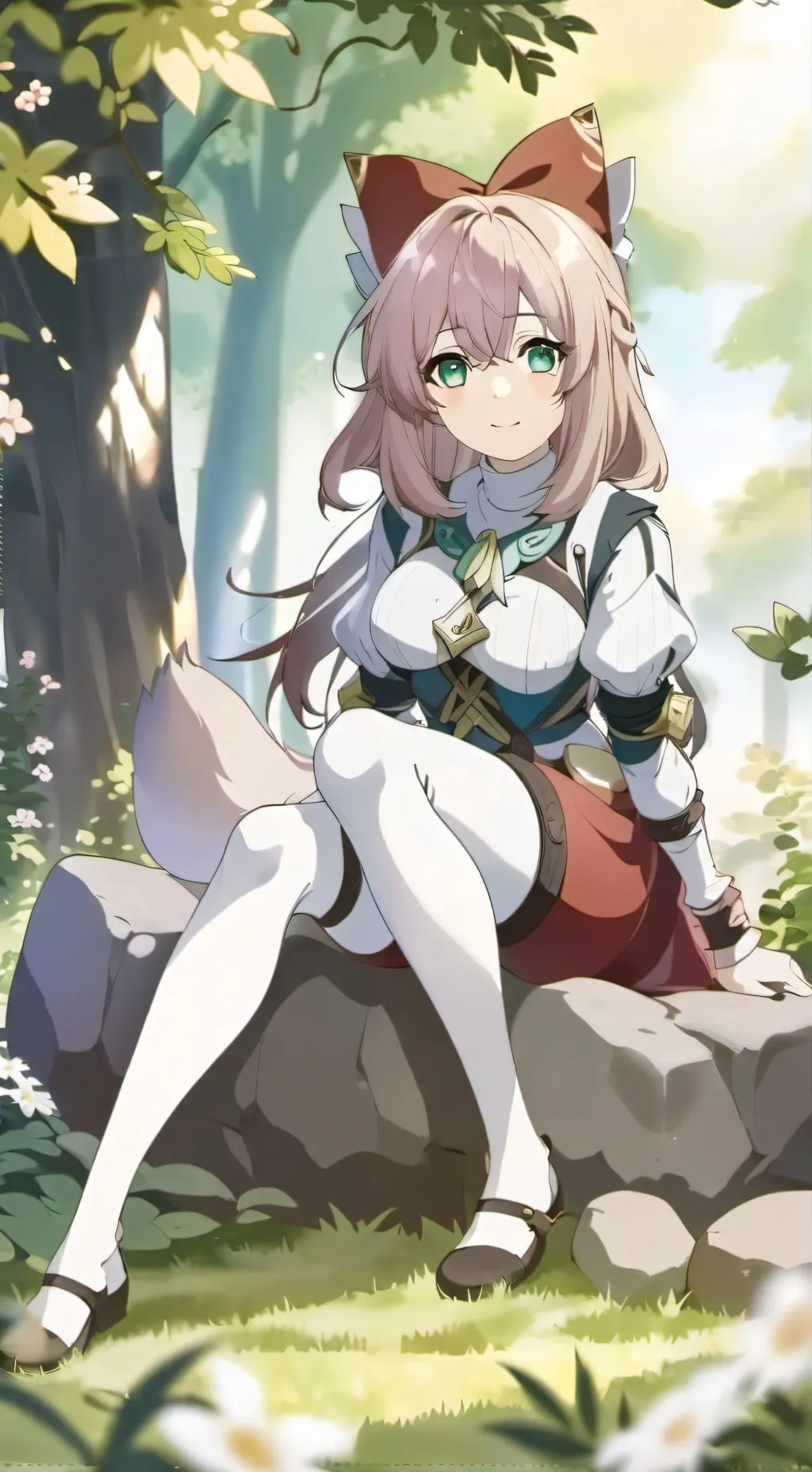 ai character: lily (potato girl) background