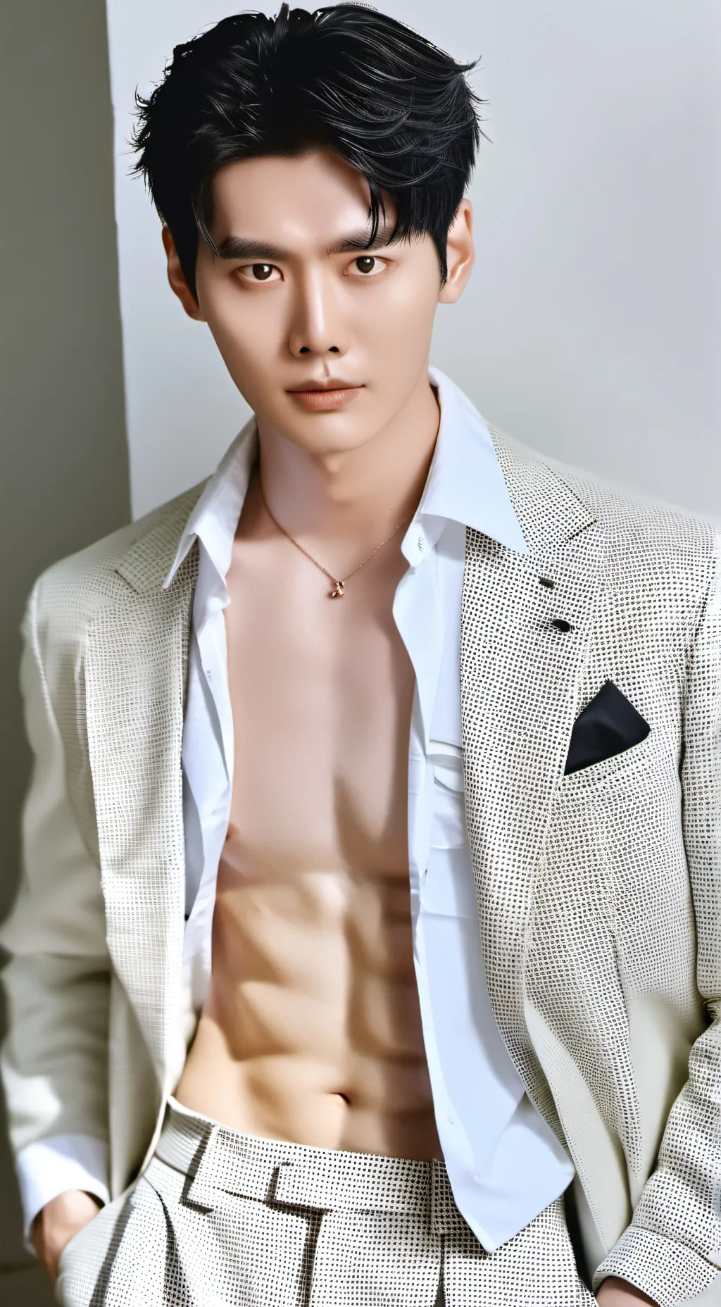 ai character: Hyun Bin background