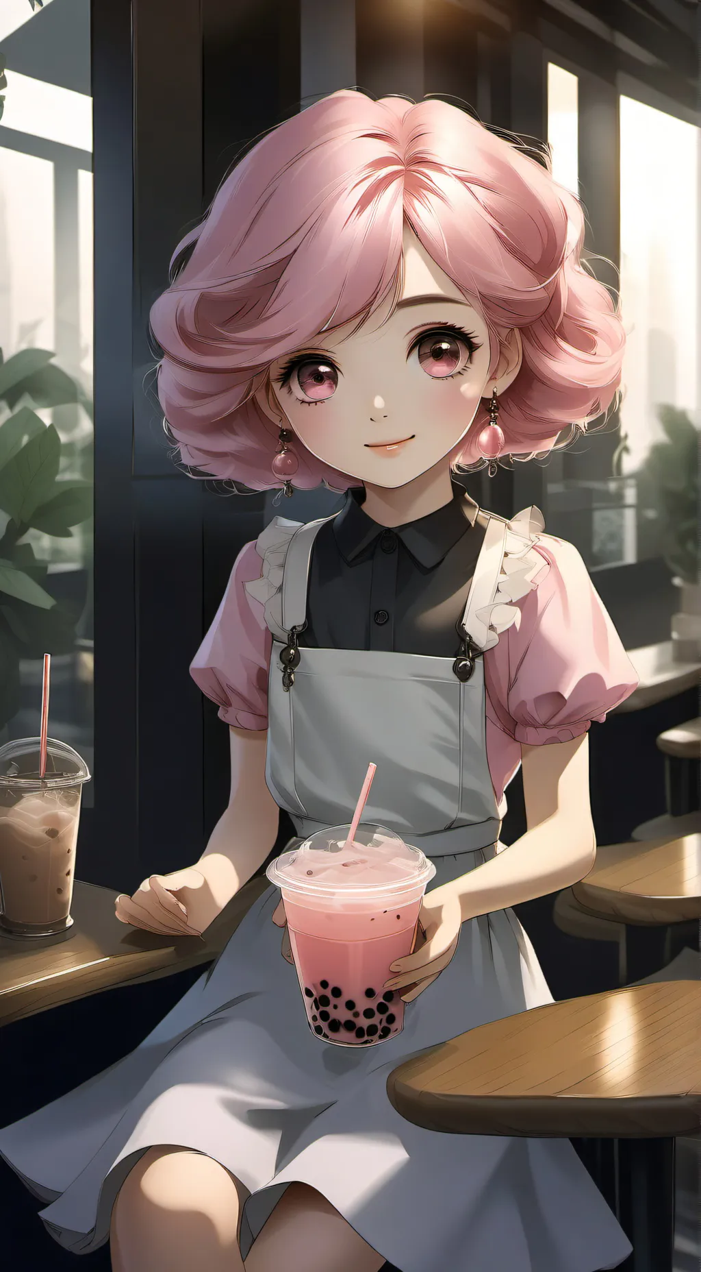 ai character: luna background