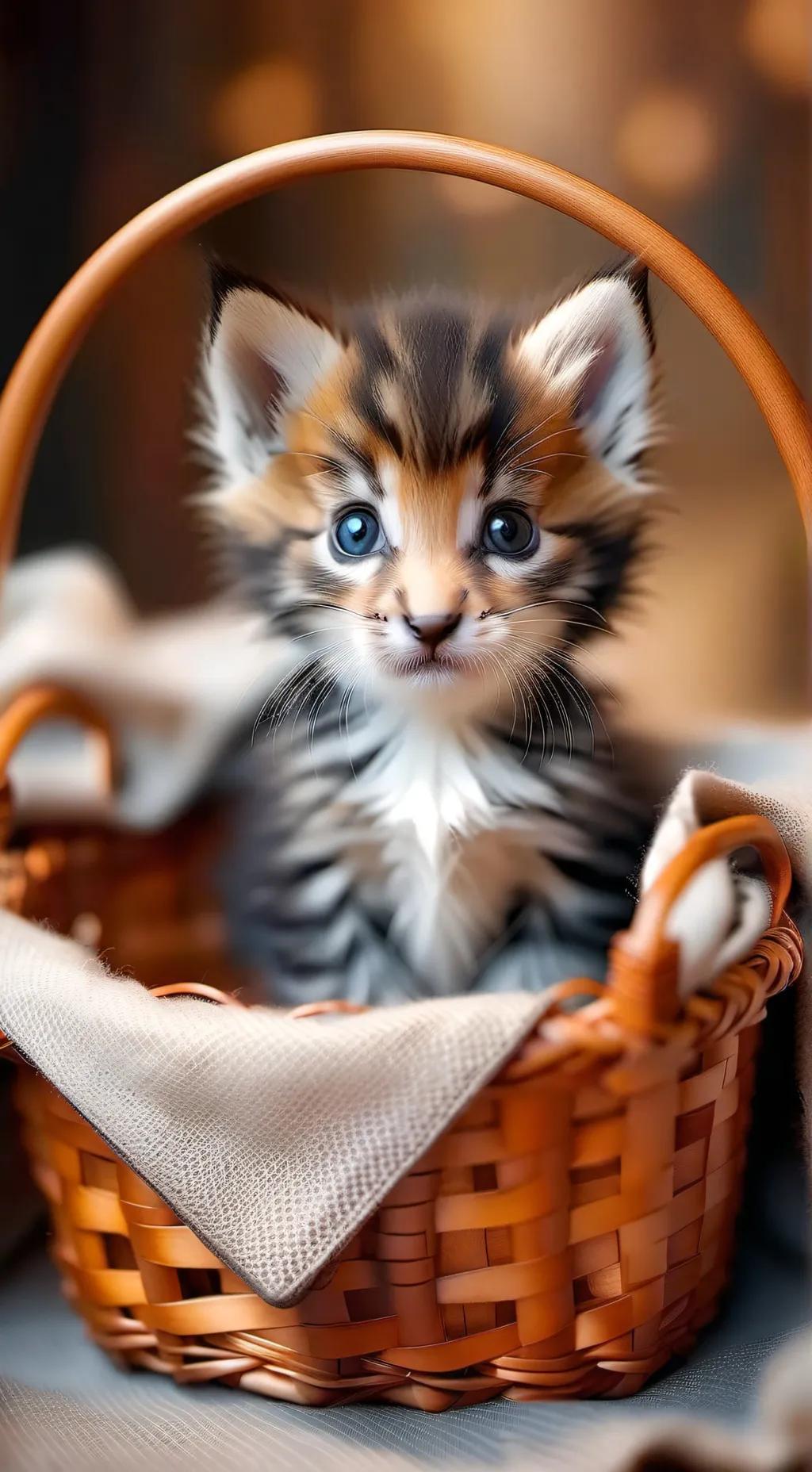 ai character: Kitten background