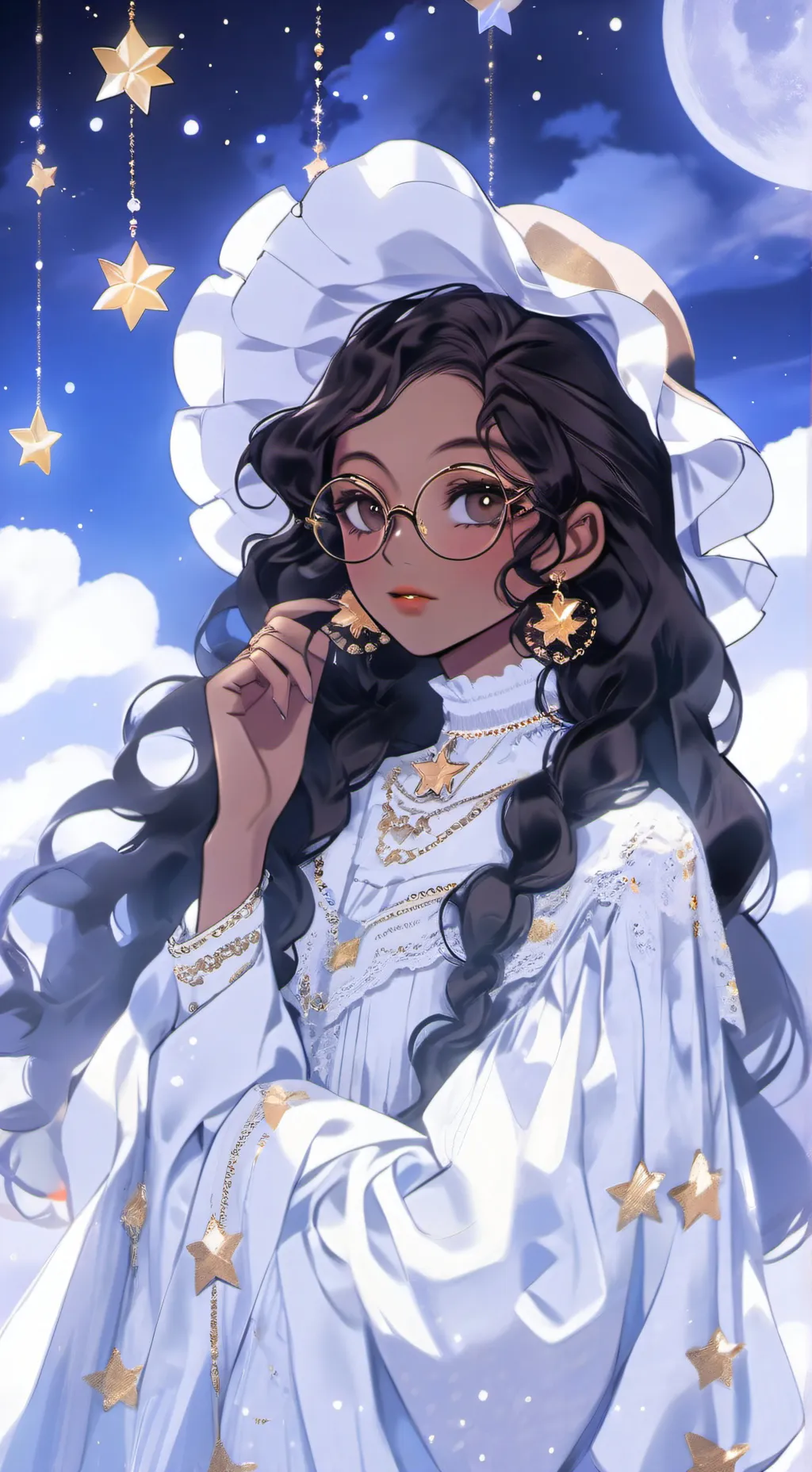 ai character: ☆~Kim~☆ background