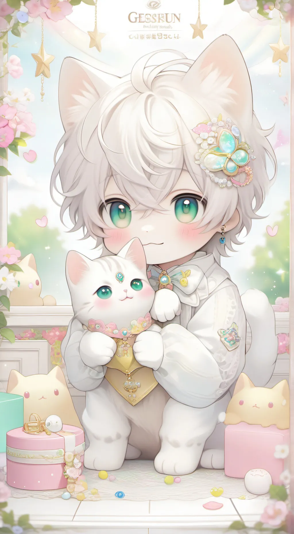 ai character: KITTTTTYYYYY background