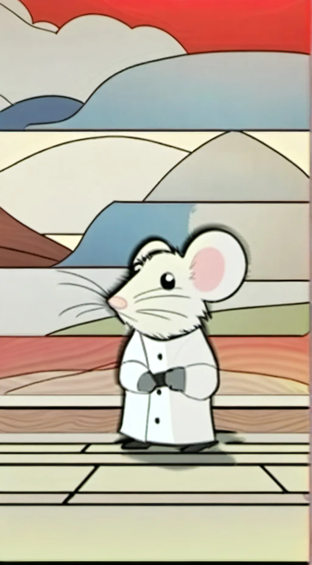 ai character: Mouse  background