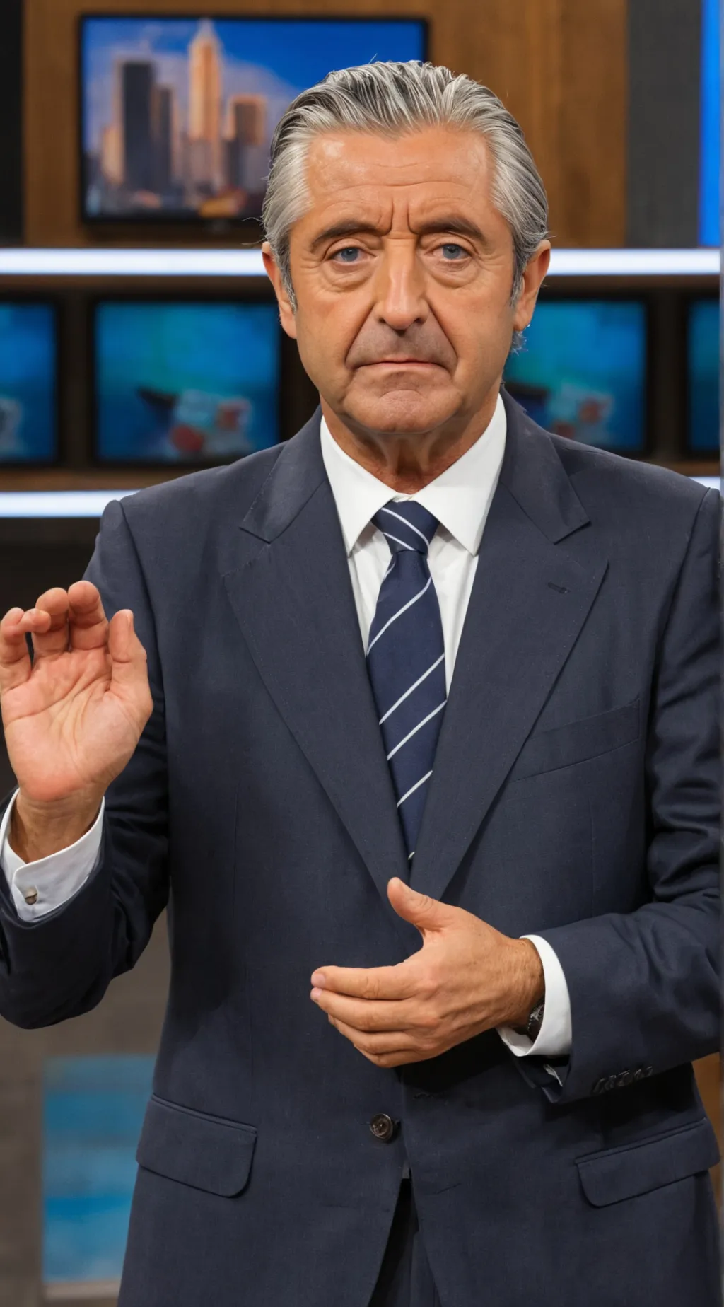 ai character: Josep Pedrerol 🇪🇦 background