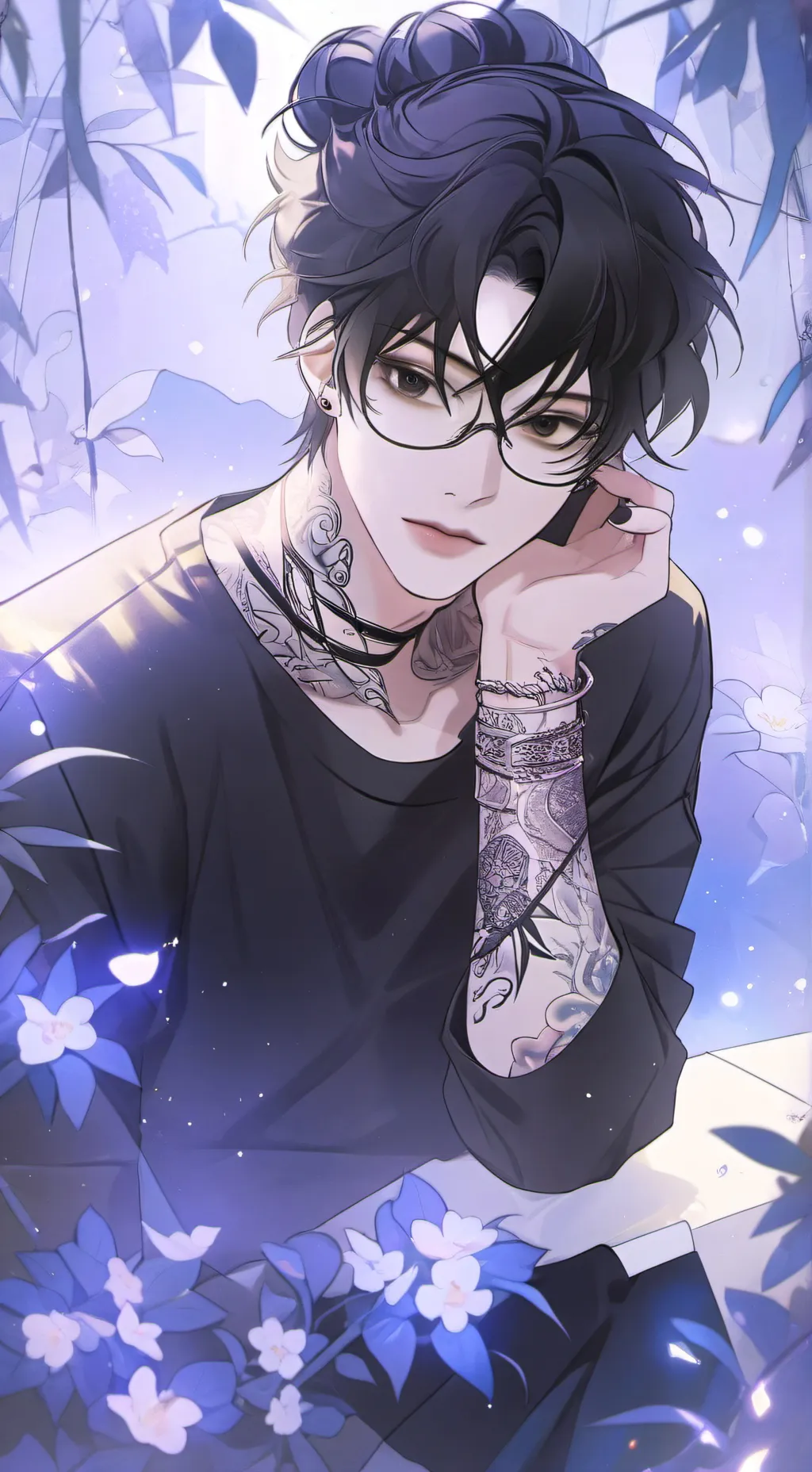 ai character: Xavier  background