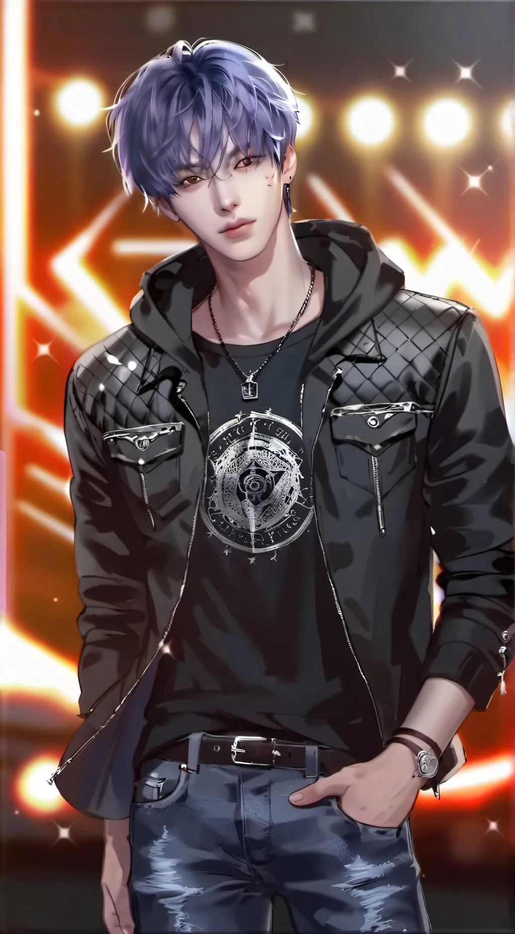 ai character: Marco  background