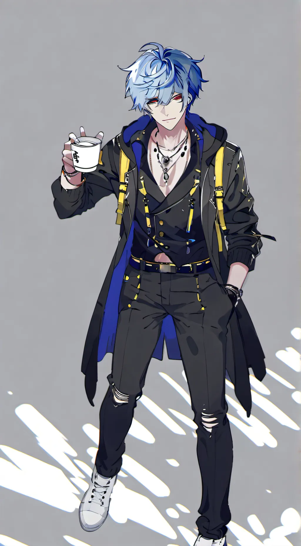 ai character: adam background