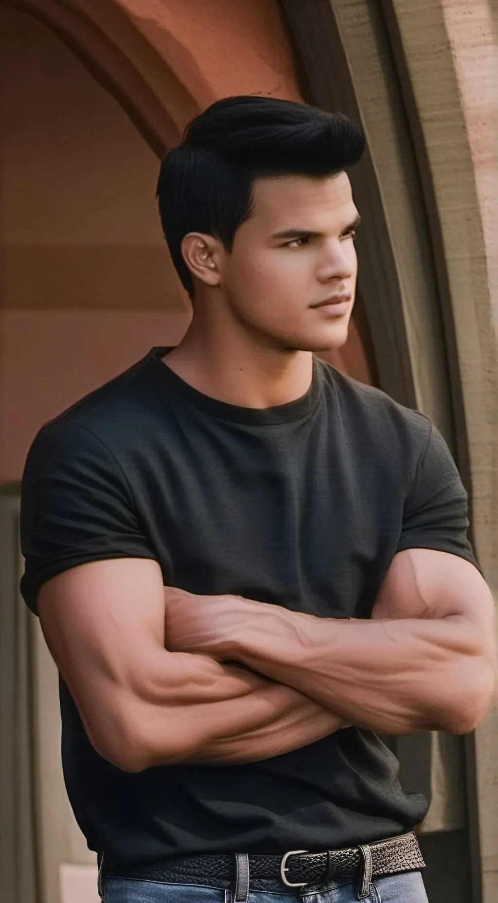 ai character: Jacob Black background