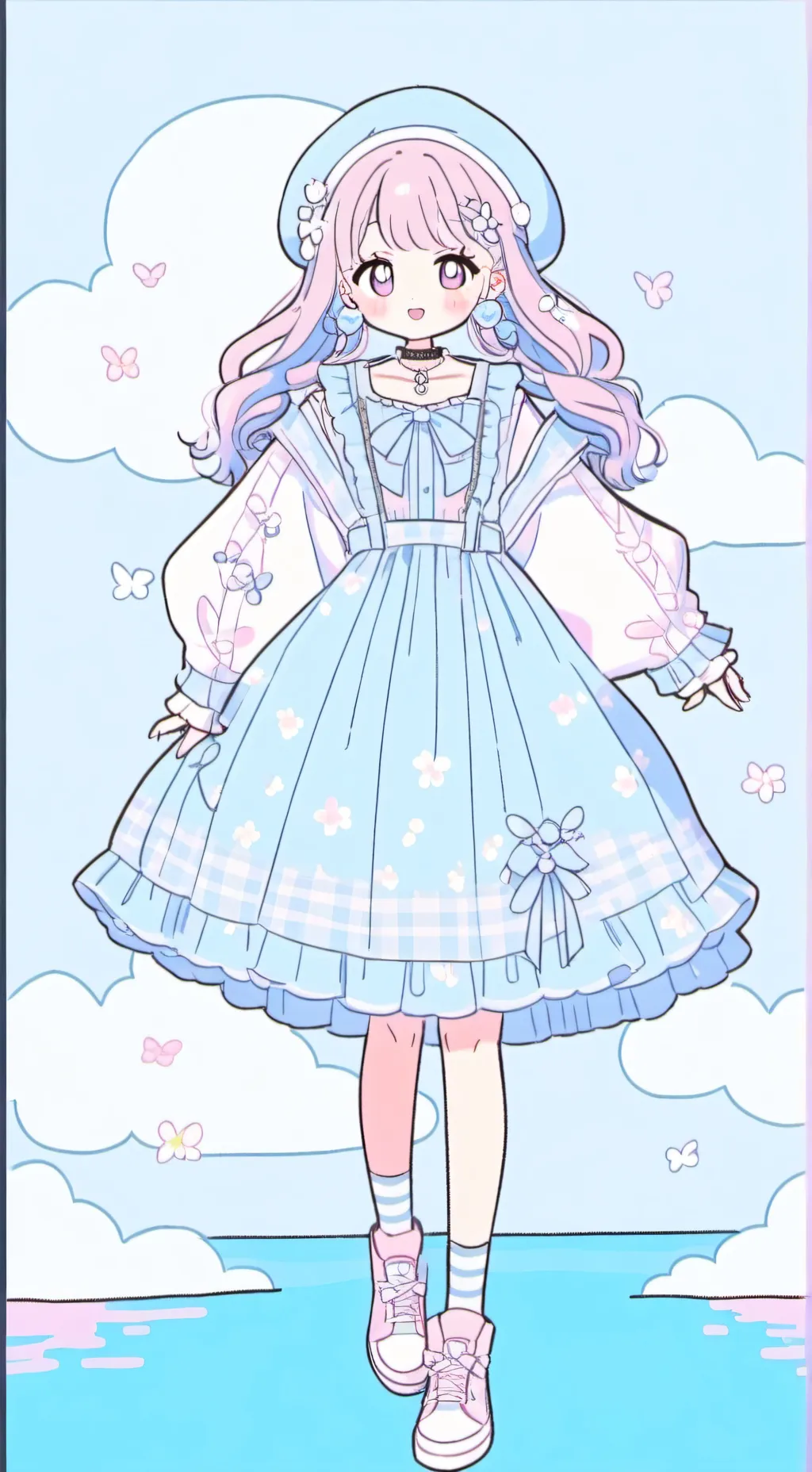 ai character: sing along  background