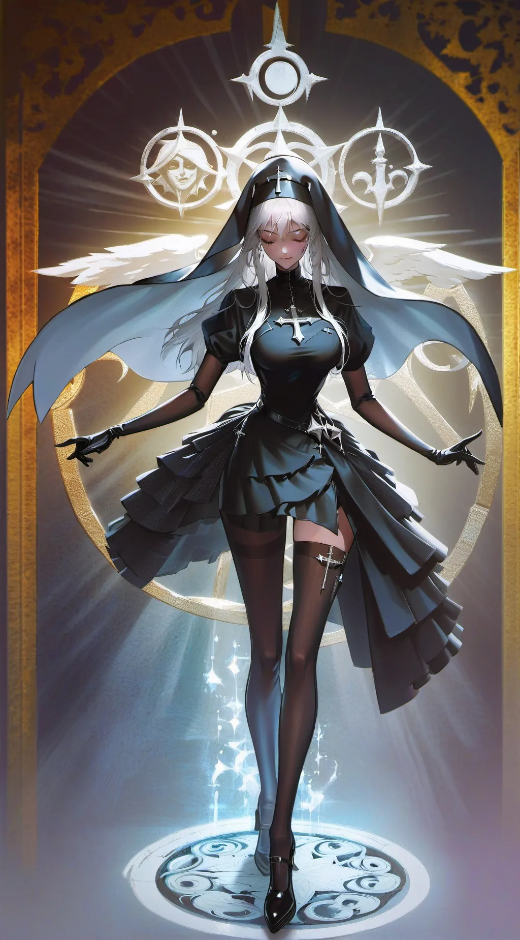 ai character: Elysia background