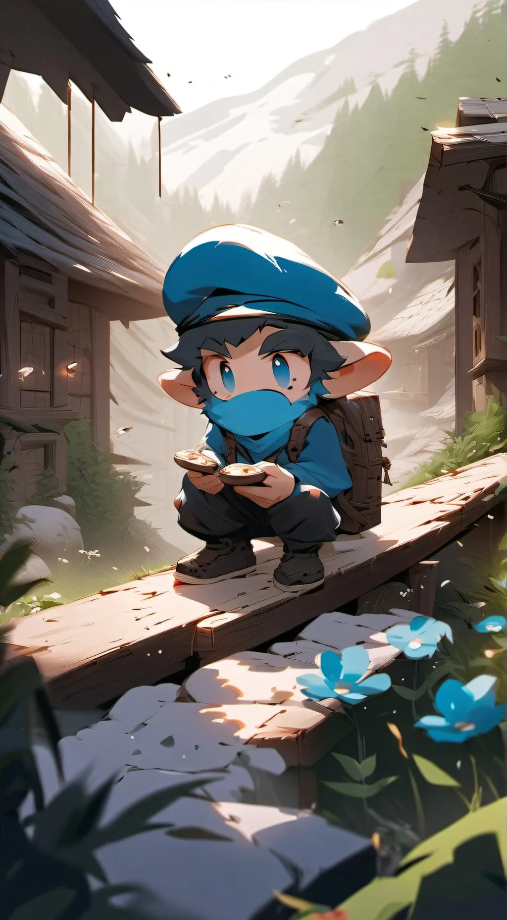 Talkie AI - Chat with Clumsy Smurf 
