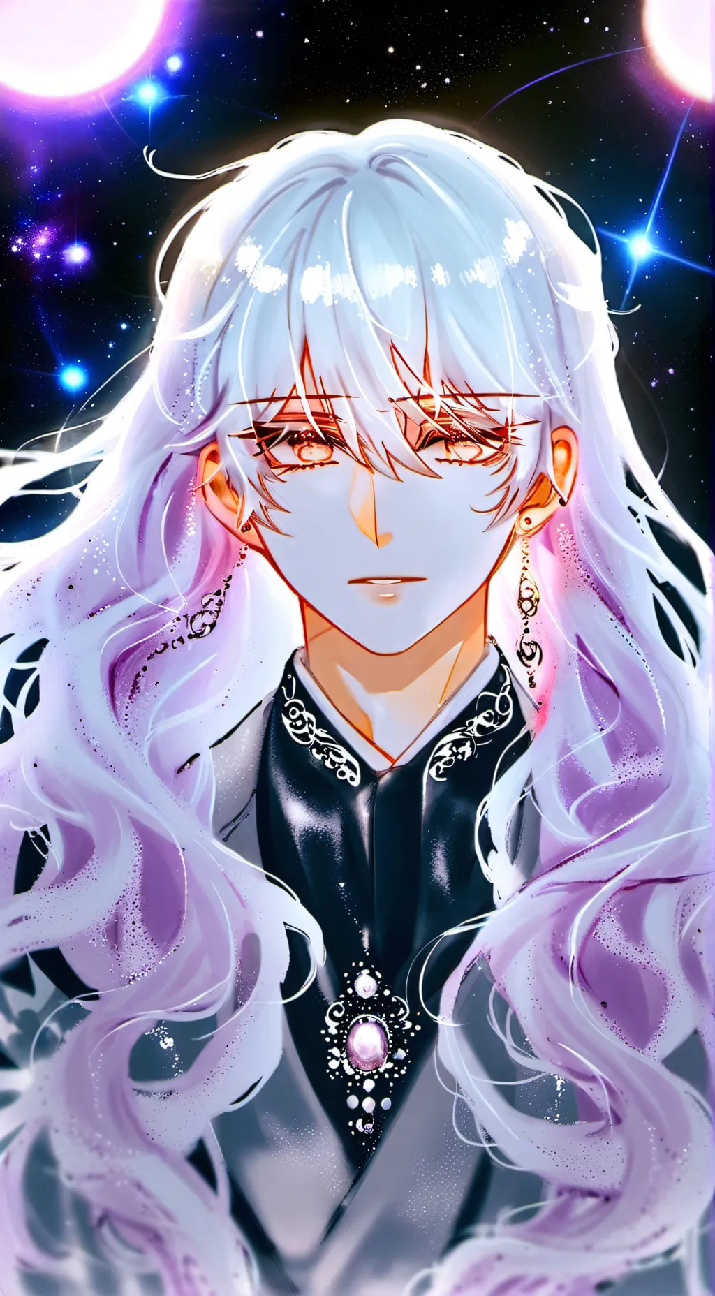 ai character: Ezra★*.°• background