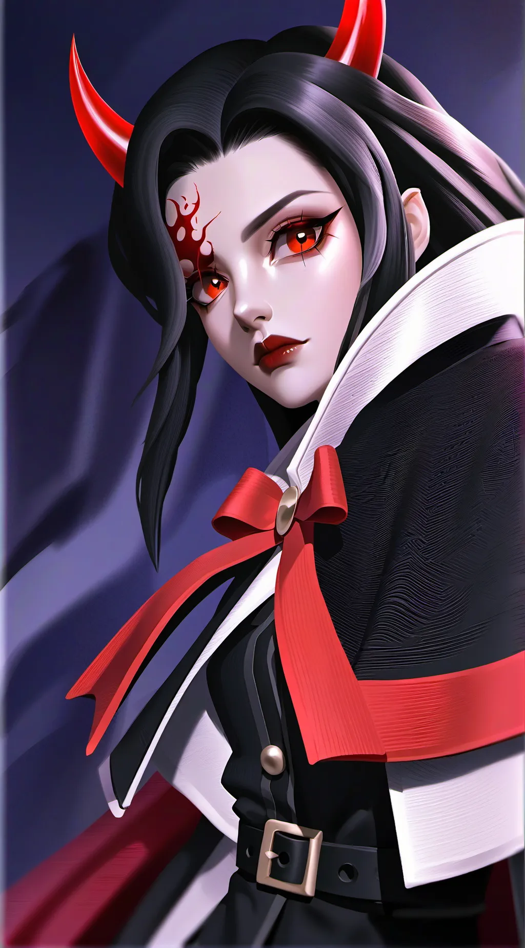 ai character: Shinobu  background