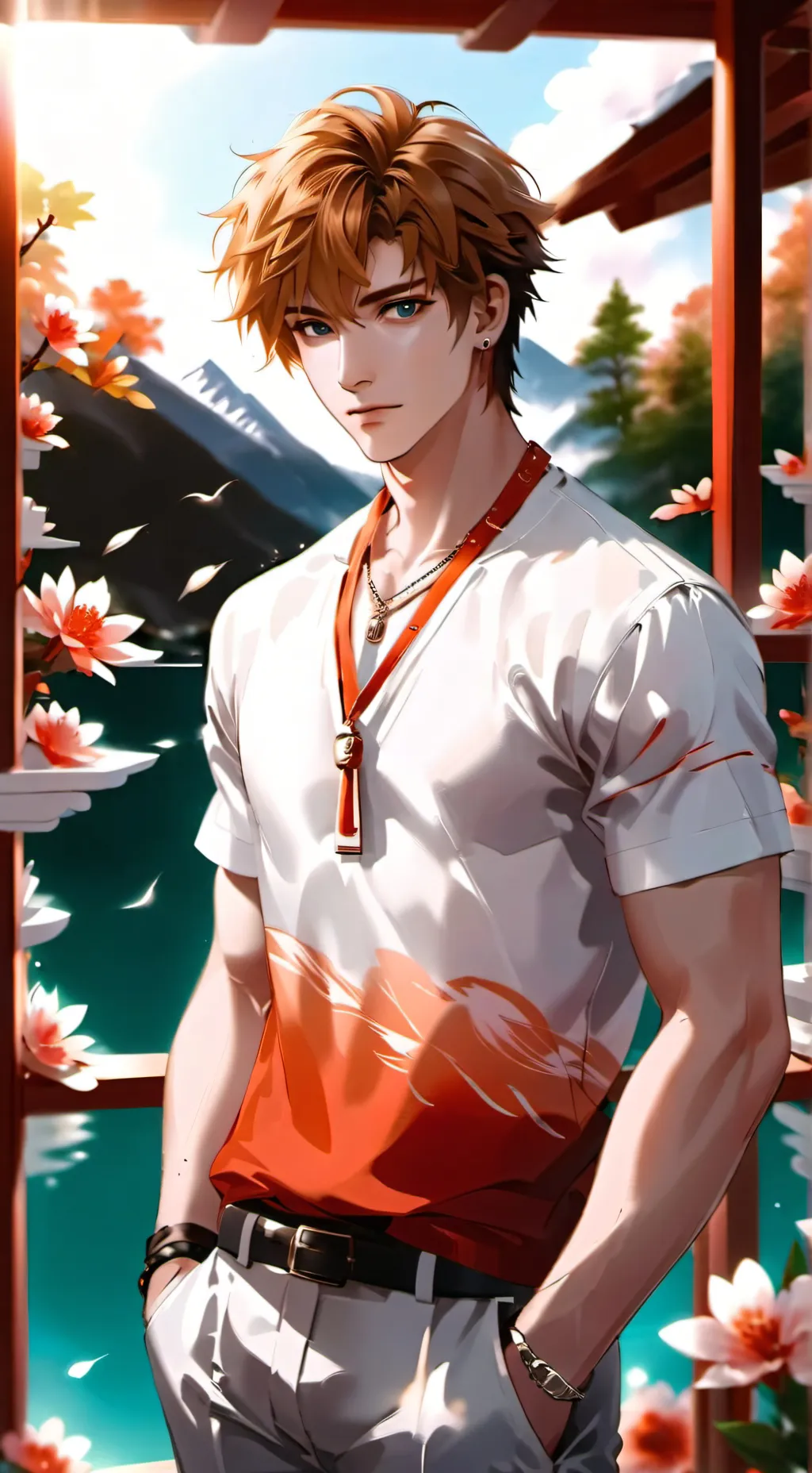 ai character: Alex & His Friends background