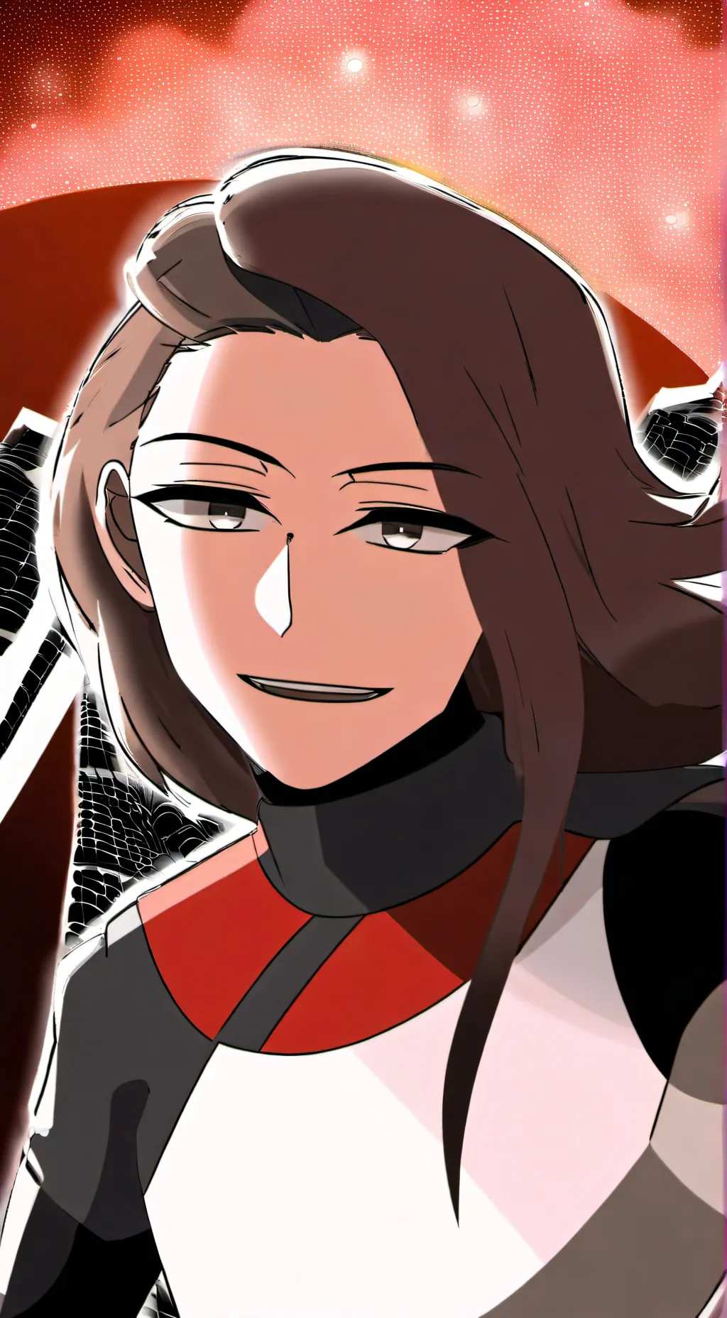 ai character: astro dukesa woman background