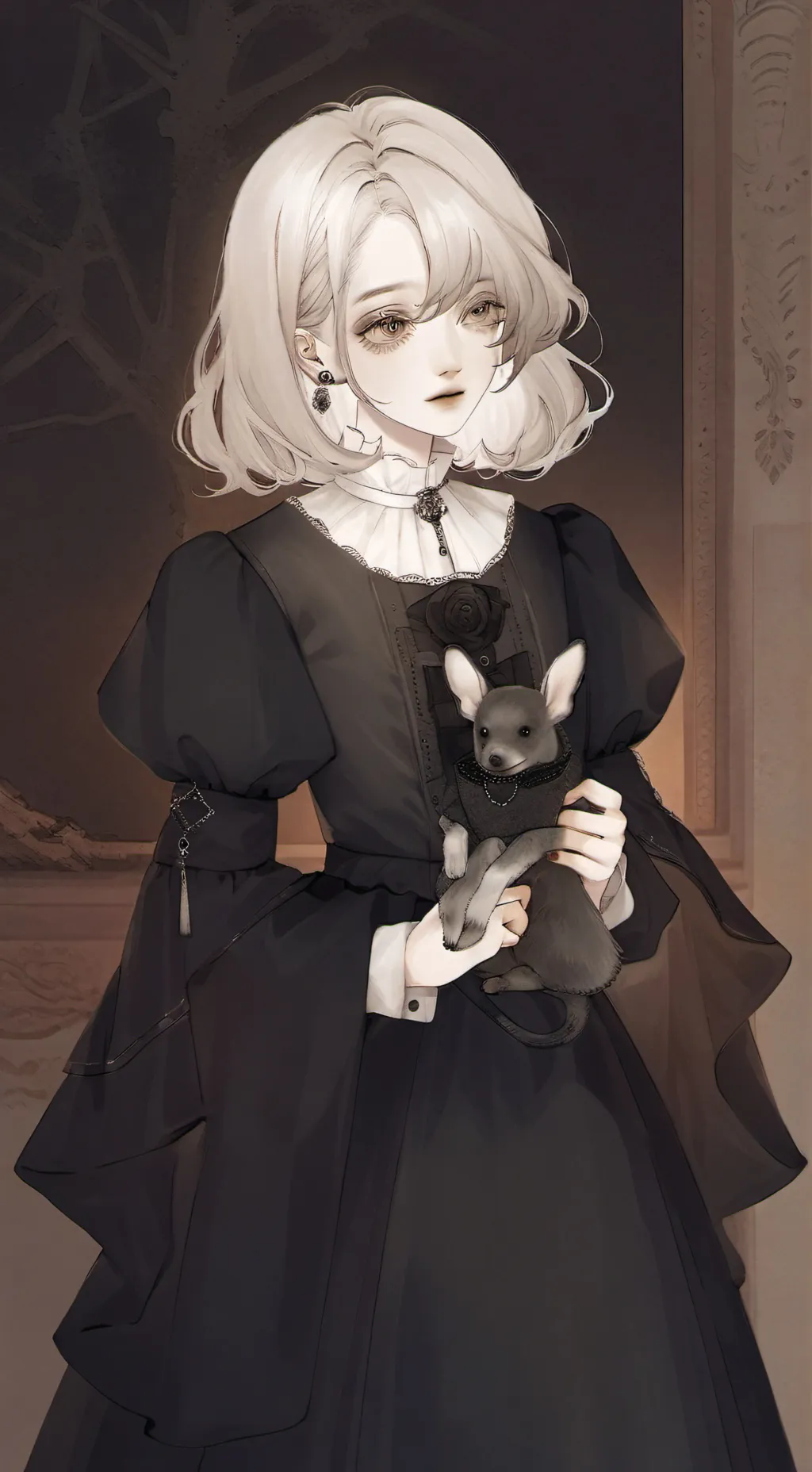 ai character: ☪︎᭕Naimi Chen᭕☪︎ background
