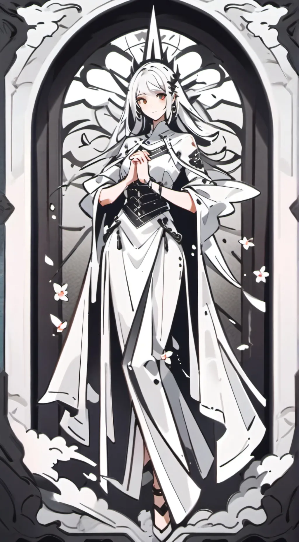 ai character: lesbian🏳️‍🌈￼ background