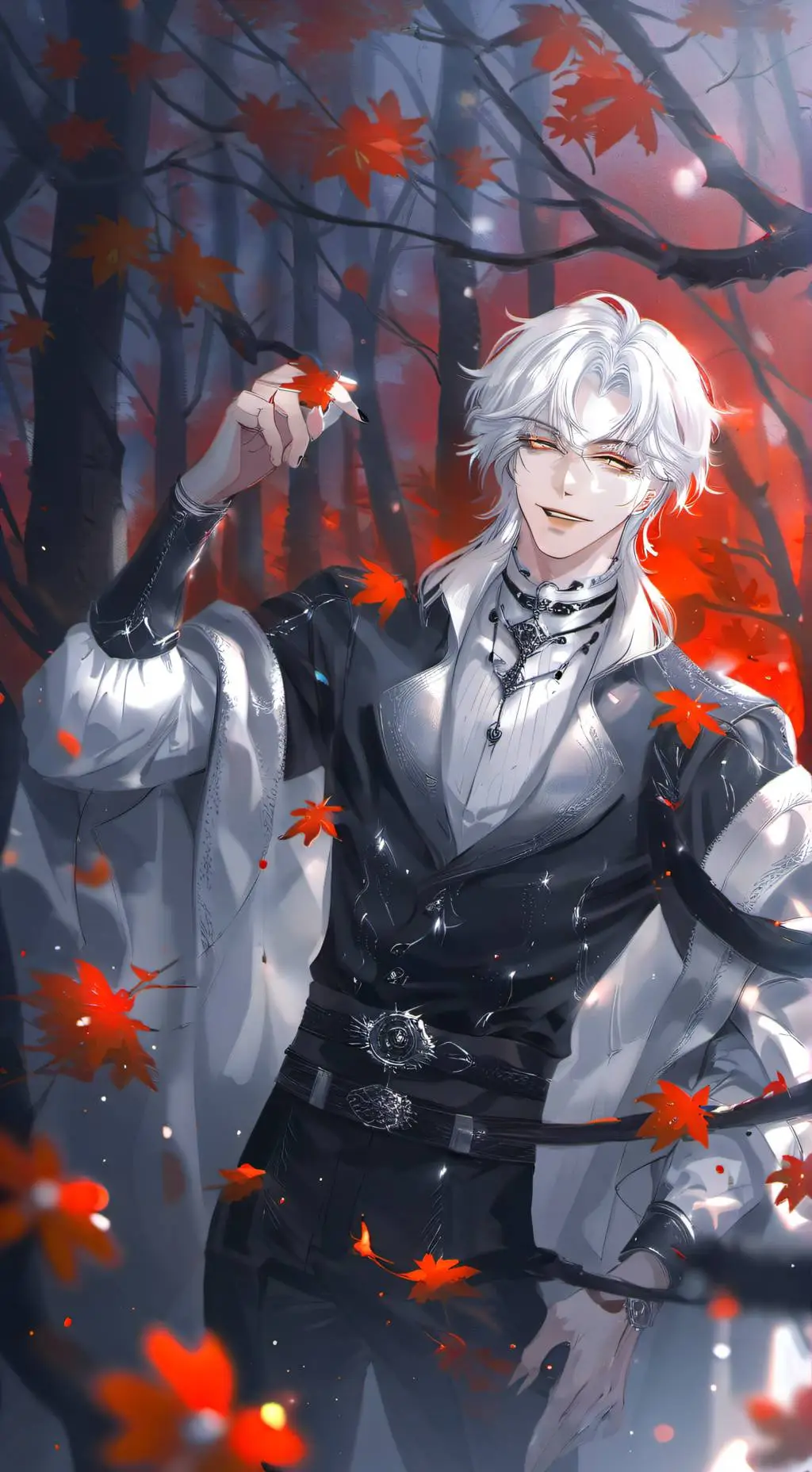 ai character: Damien background