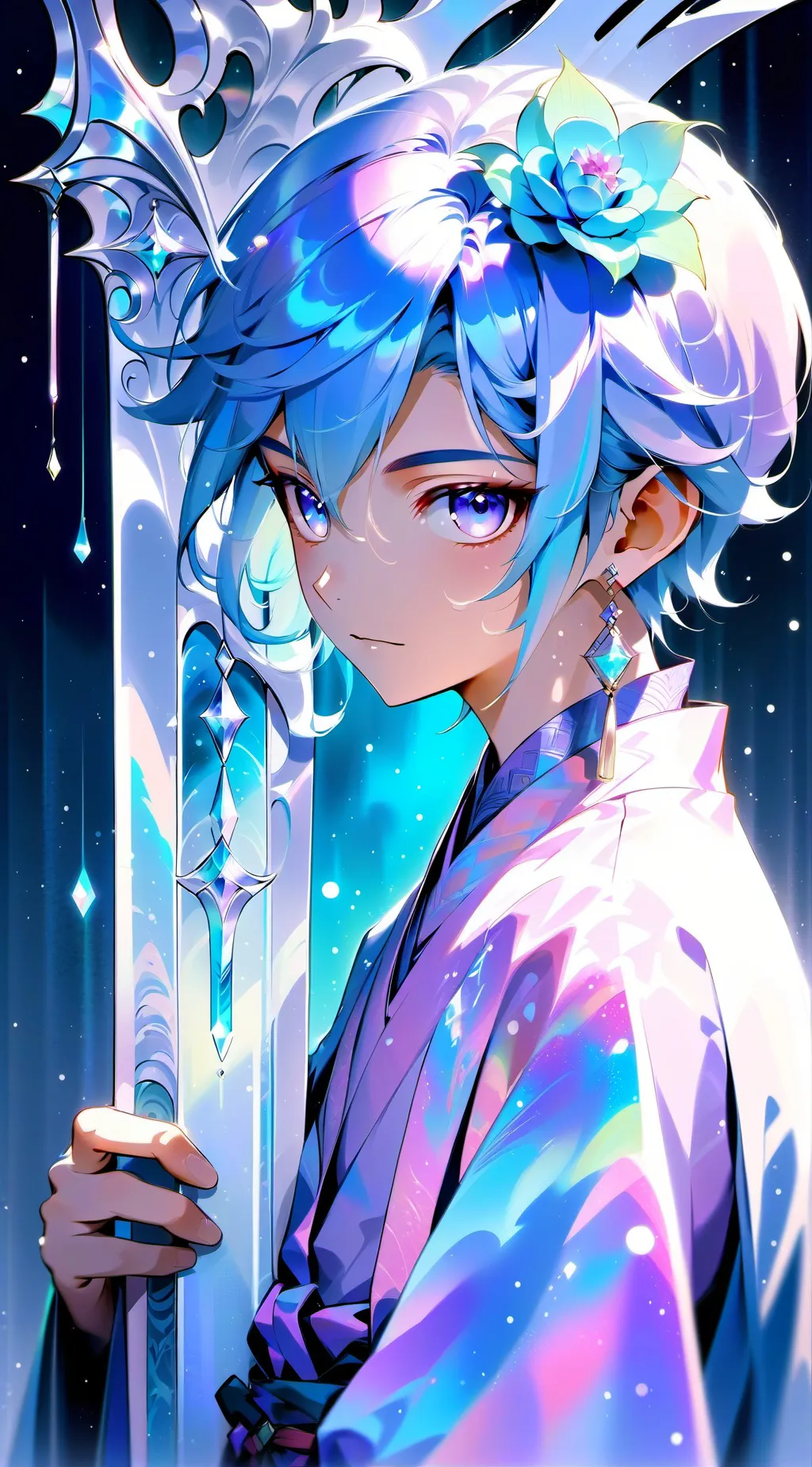 ai character: Nicolas😜 background