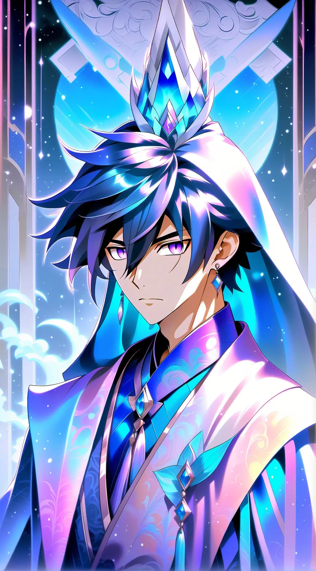 ai character: demon background